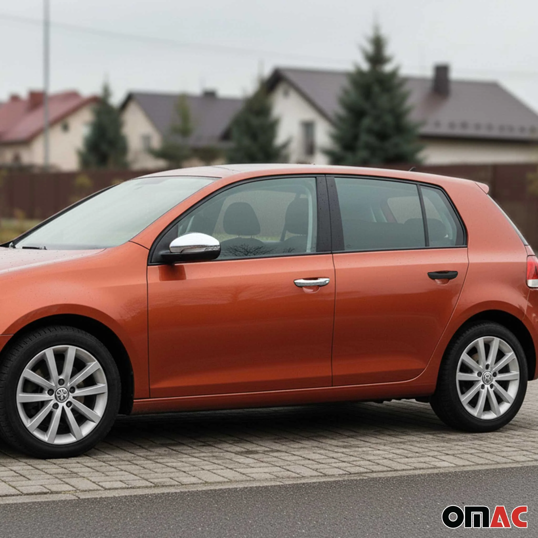 Couverture de poignée de porte pour VW Golf 2008-2012 en Acier Inoxydable - Image 2