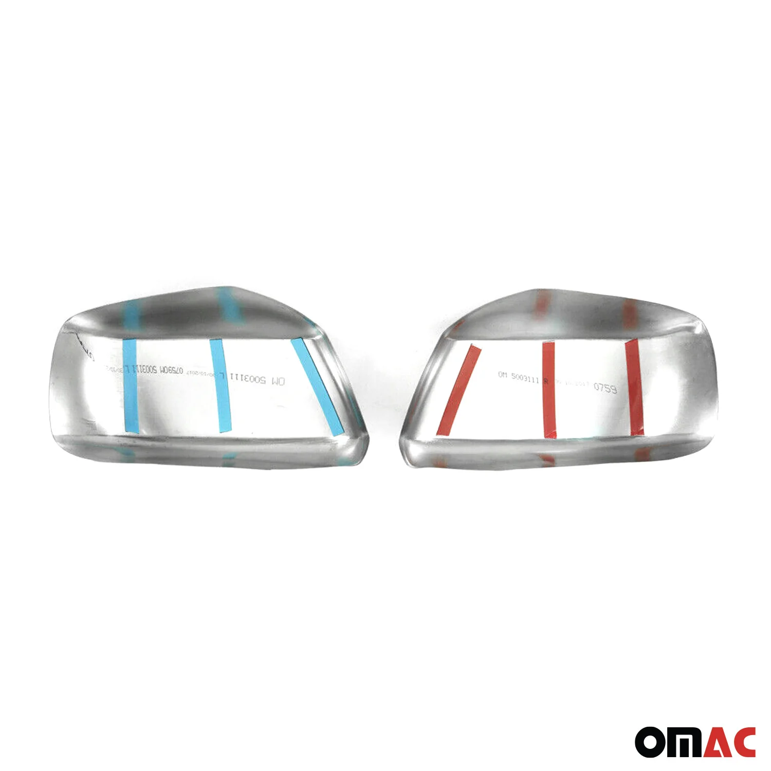 Coques de Rétroviseurs pour Nissan Navara 2005-2015 en Acier Chromé Argent - Image 5