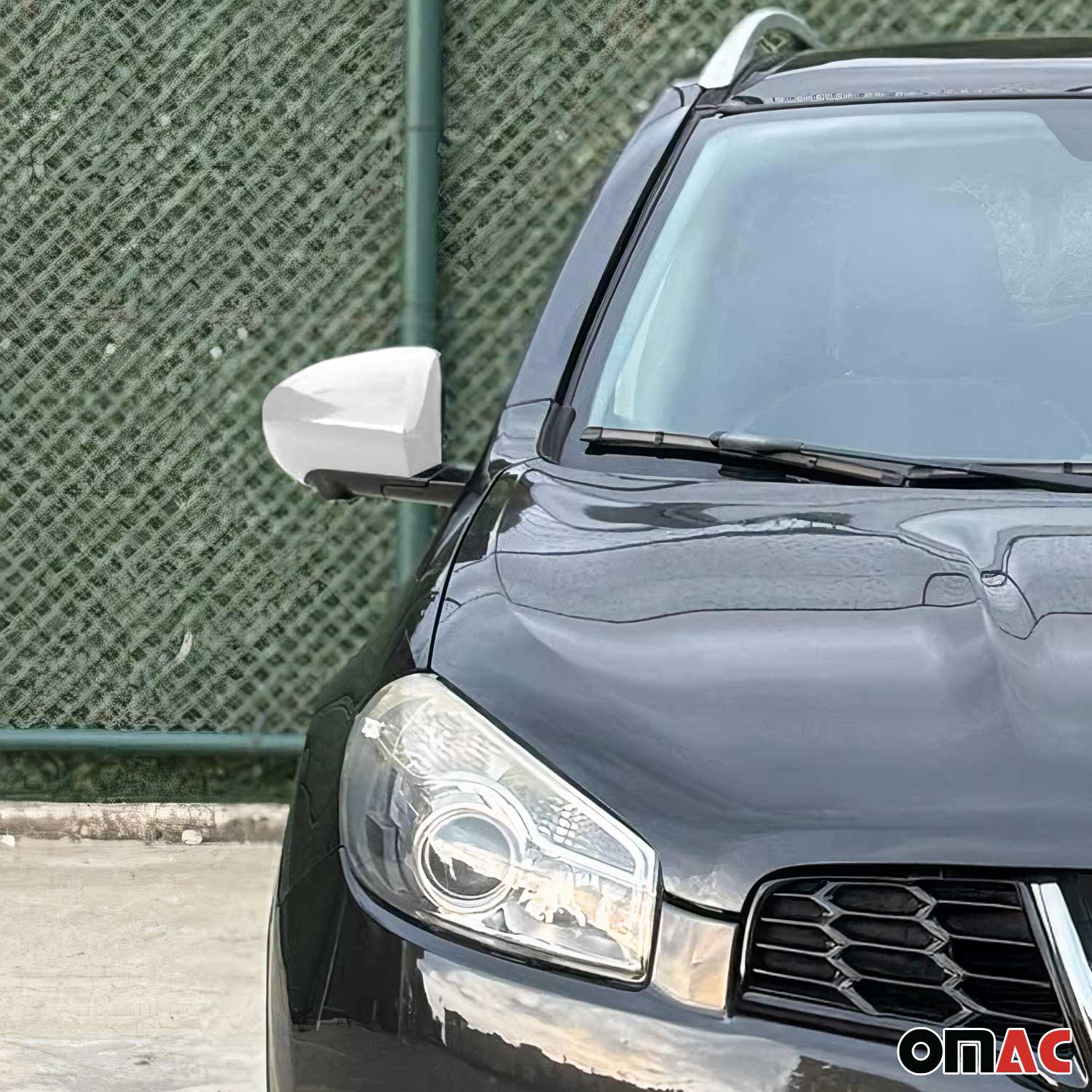 Coques de Rétroviseurs pour Nissan Qashqai J10 2006-2014 ABS Chromé 2x - Image 3