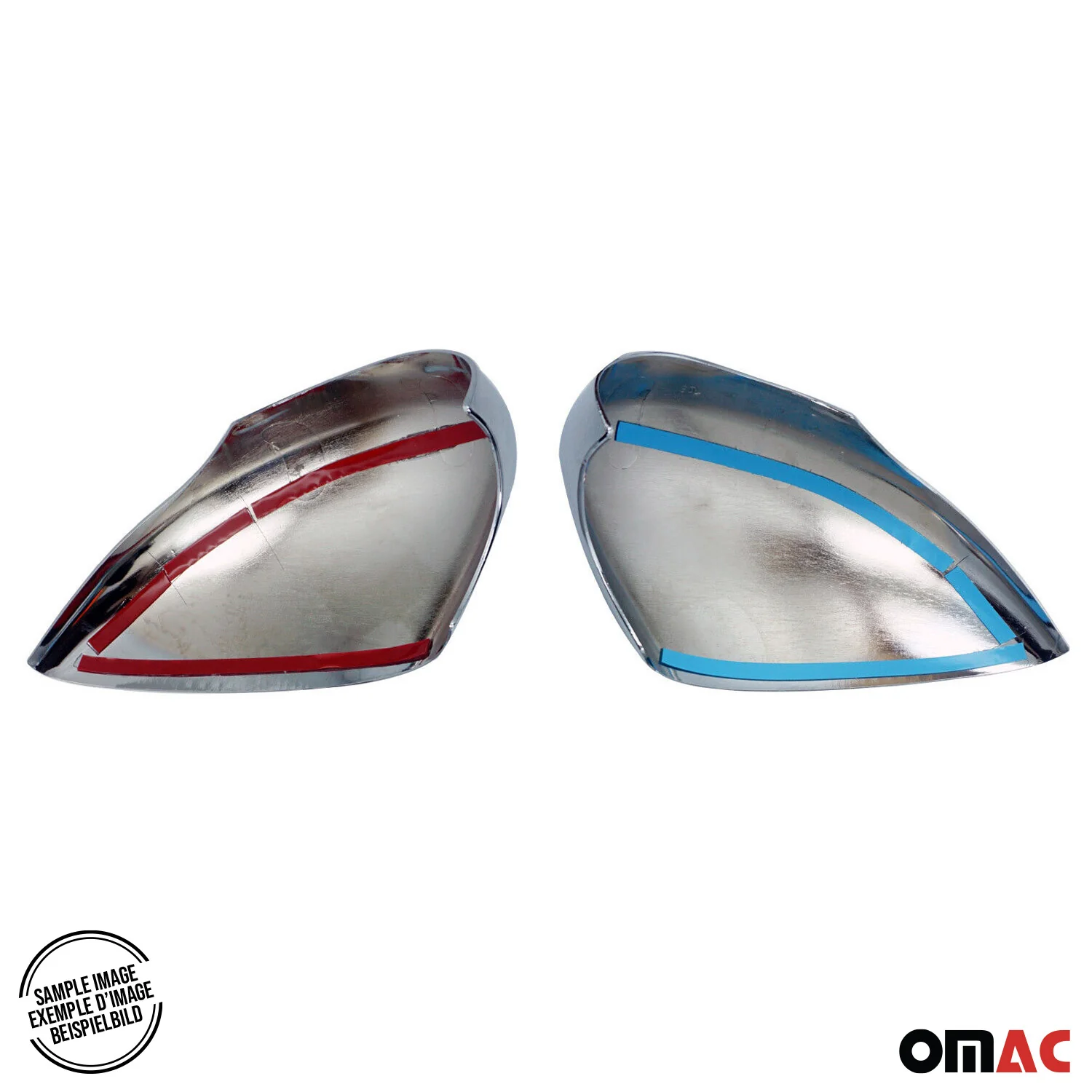 Coques de Rétroviseurs pour Nissan Qashqai J10 2006-2014 ABS Chromé 2x - Image 5