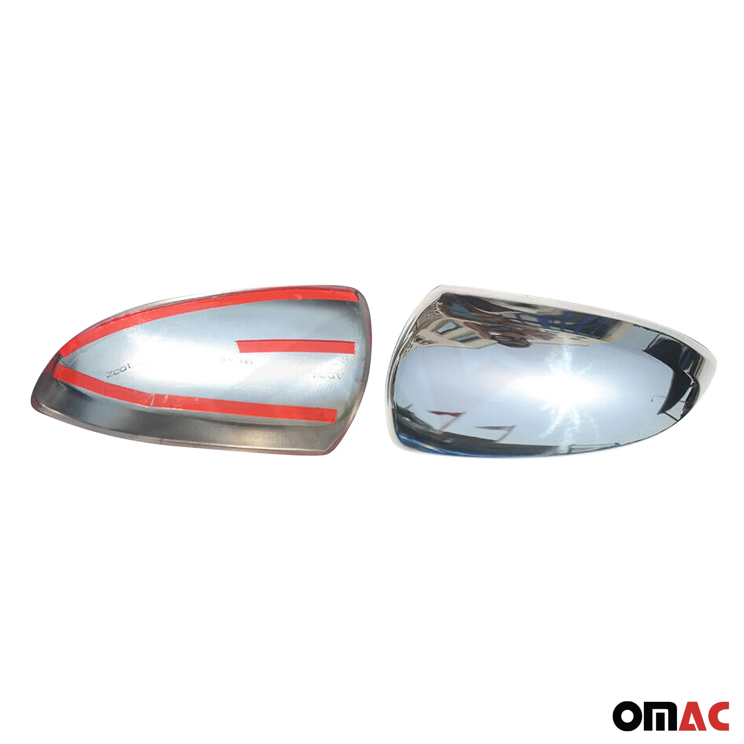 Coques de Rétroviseurs pour Smart Fortwo 2007-2015 en Acier Chromé Argent - Image 10