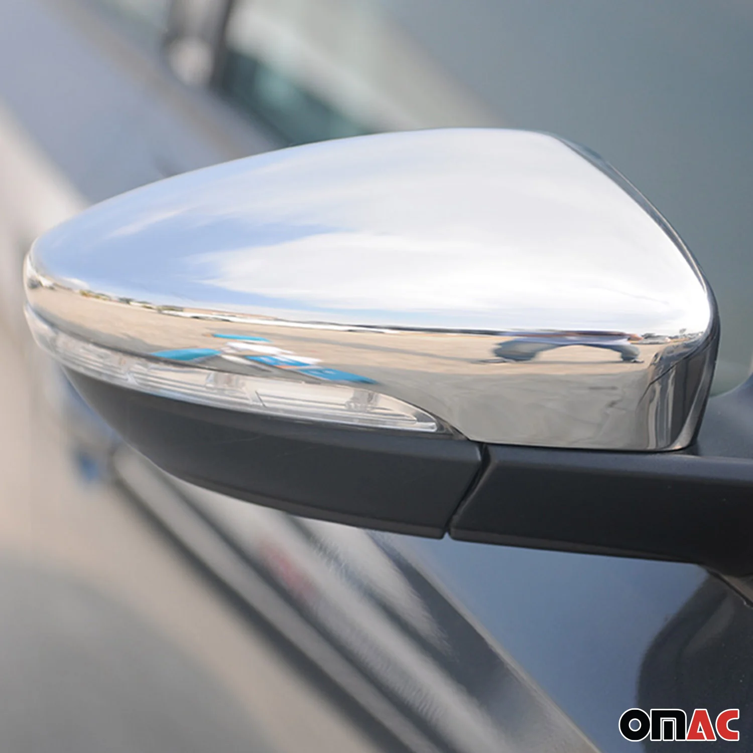 Coques de Rétroviseurs pour VW Passat B7 2010-2015 en Acier Chromé Argent - Image 6