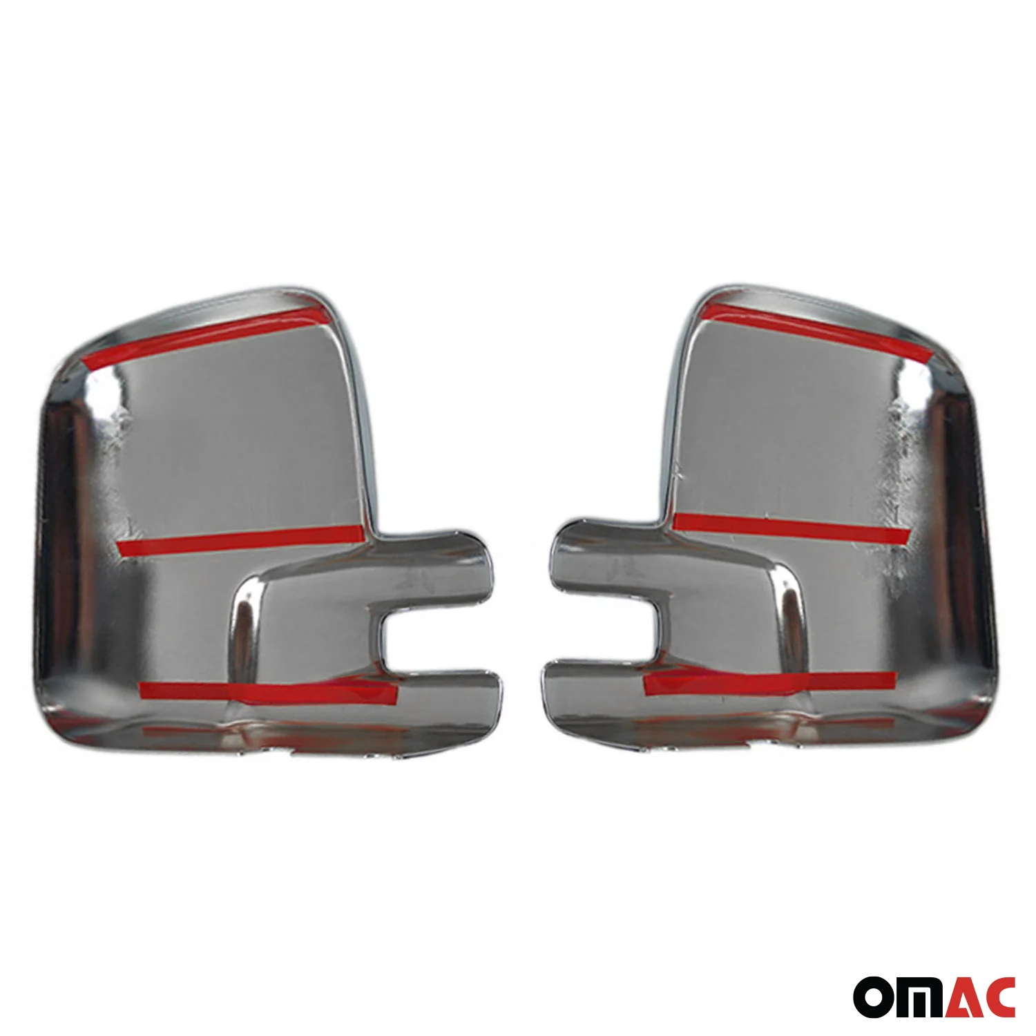 Coques de Rétroviseurs pour VW T4 Transporter 1990-2003 2x Acier Inox Chromé - Image 3