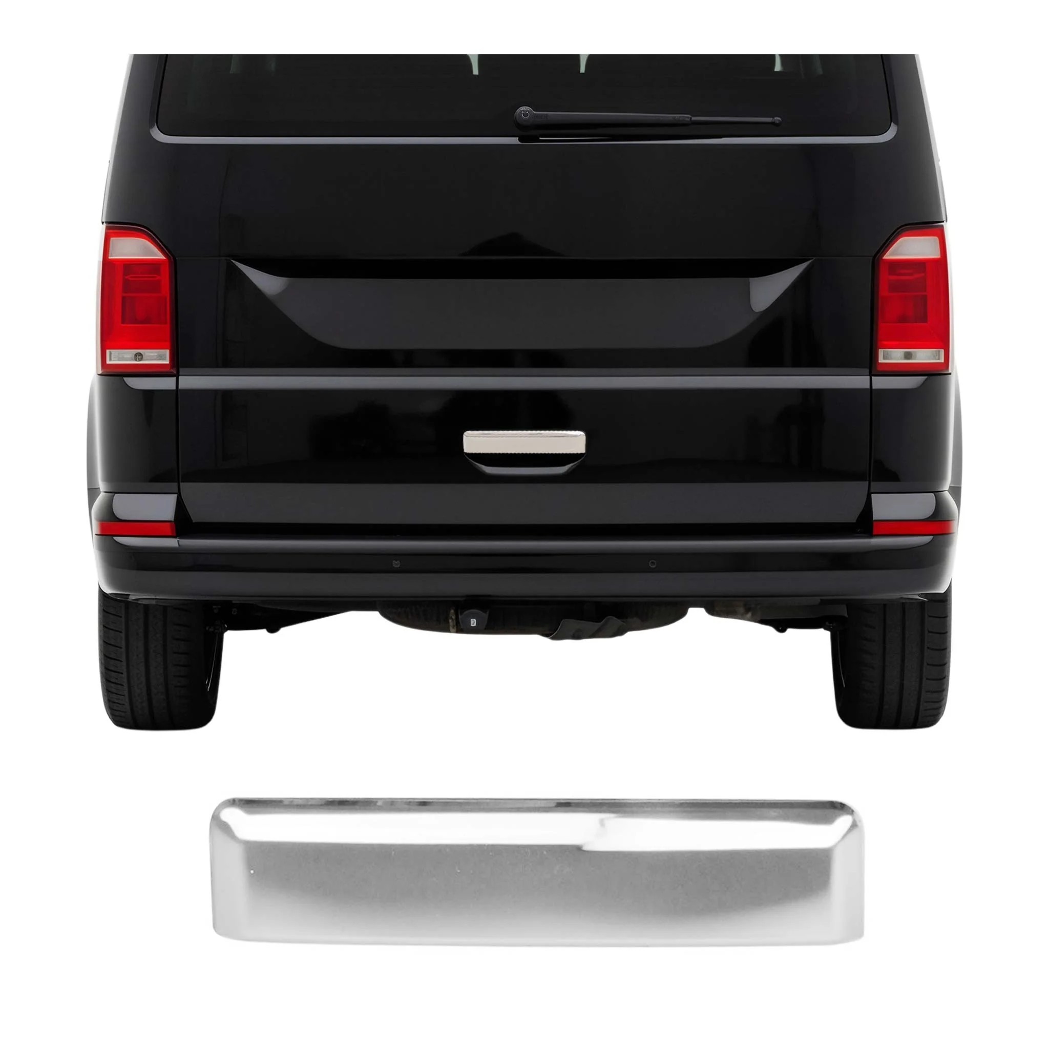 Couverture de poignée de porte Hayon pour VW Caddy 2021-2026 en Acier Inox