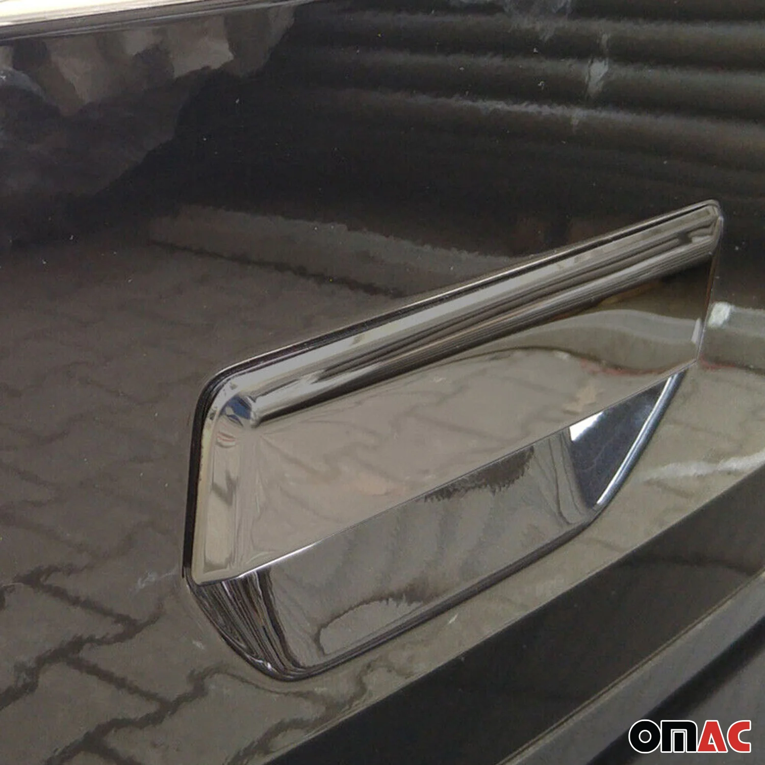 Couverture de poignée de porte Hayon pour VW Multivan T6 2015-2021 Acier Noir - Image 6