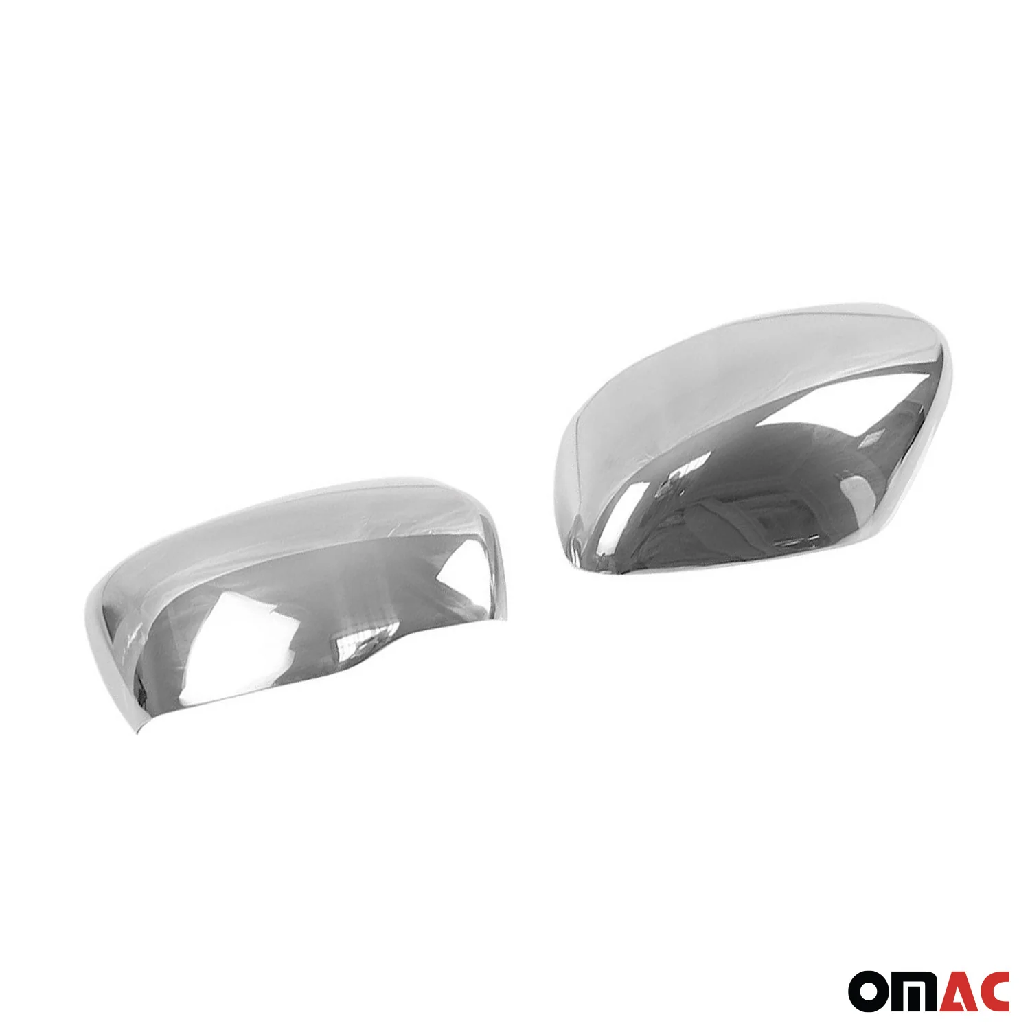 Coques de Rétroviseurs pour Nissan Navara 2016-2020 en Acier Chromé Argent - Image 5