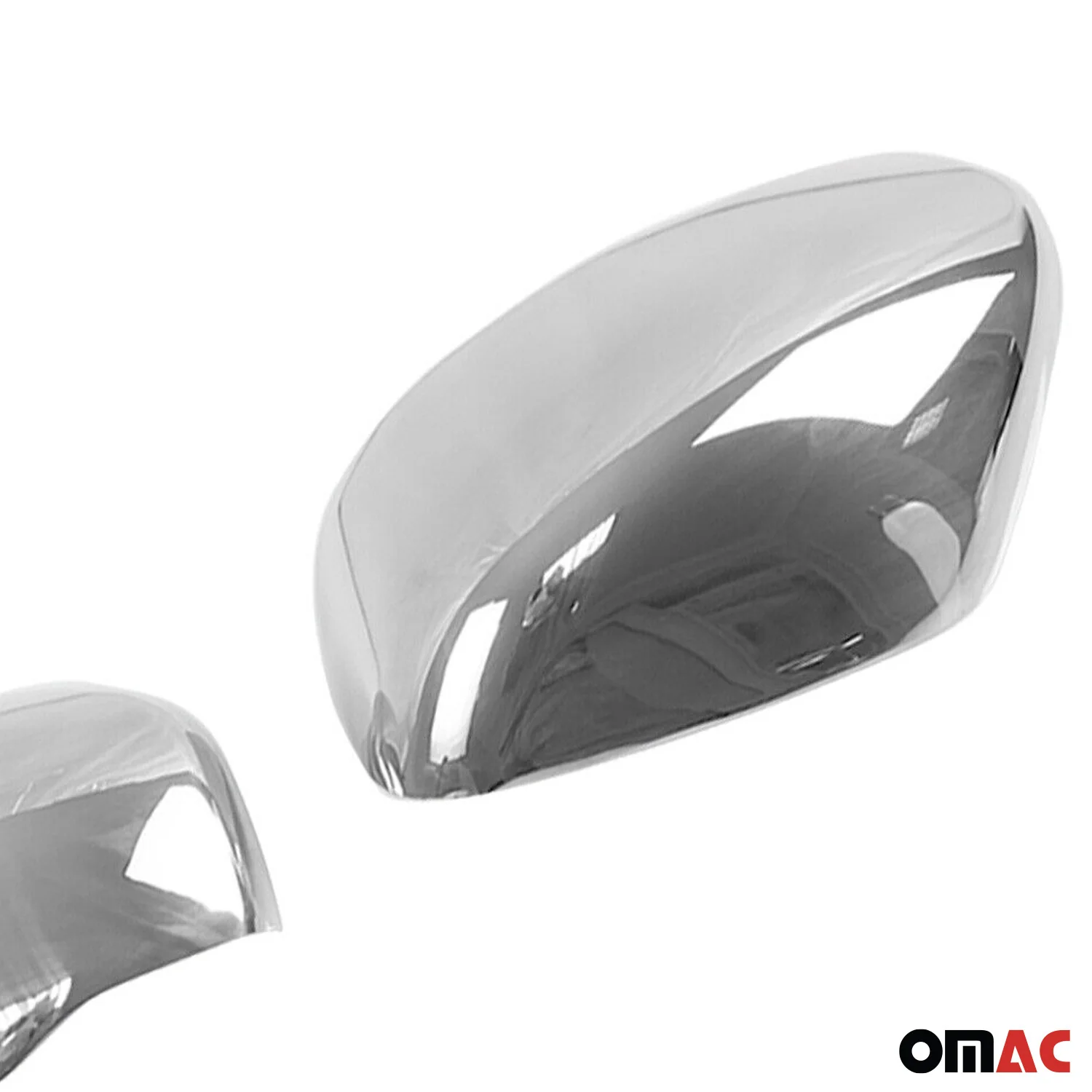 Coques de Rétroviseurs pour Nissan Navara 2016-2020 en Acier Chromé Argent - Image 6