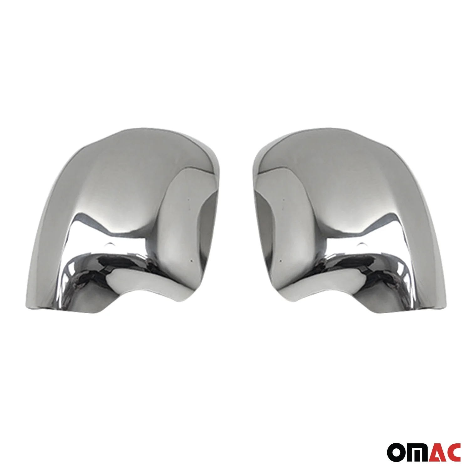 Coques de Rétroviseurs pour Renault Symbol III 2013-2021 en Acier Chromé Argent - Image 7