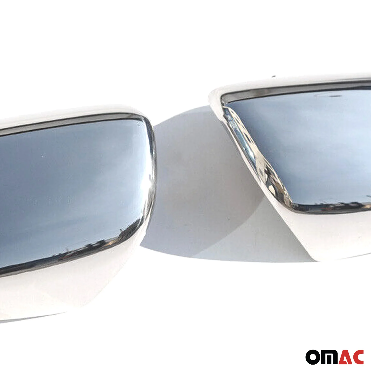 Coques de Rétroviseurs pour Toyota Hiace 1995-2012 en Acier Chromé Argent - Image 8
