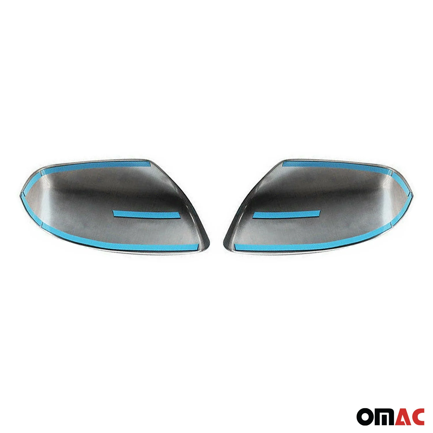 Coques de Rétroviseurs pour Toyota Land Cruiser Prado 2009-2023 Acier Argent - Image 5
