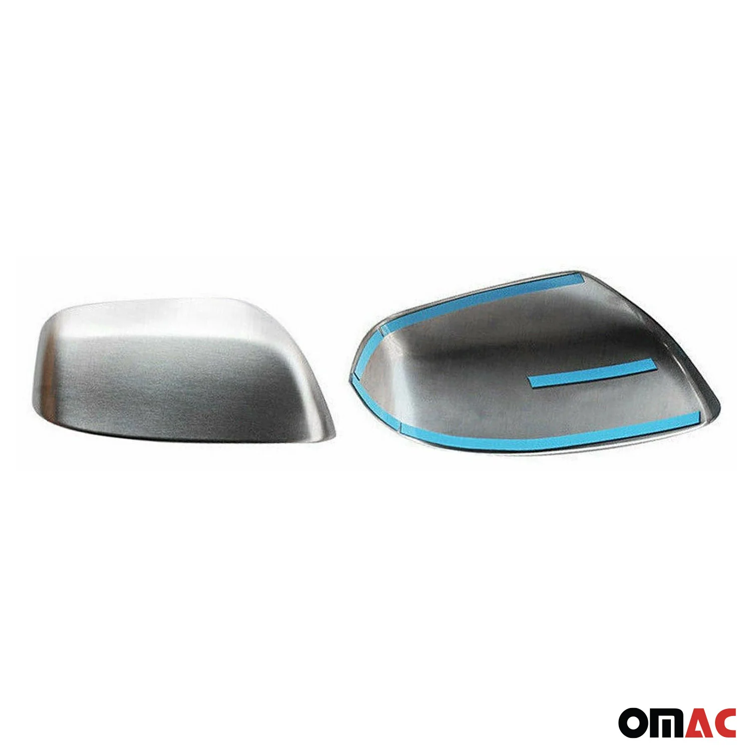 Coques de Rétroviseurs pour Toyota Land Cruiser Prado 2009-2023 Acier Argent - Image 9