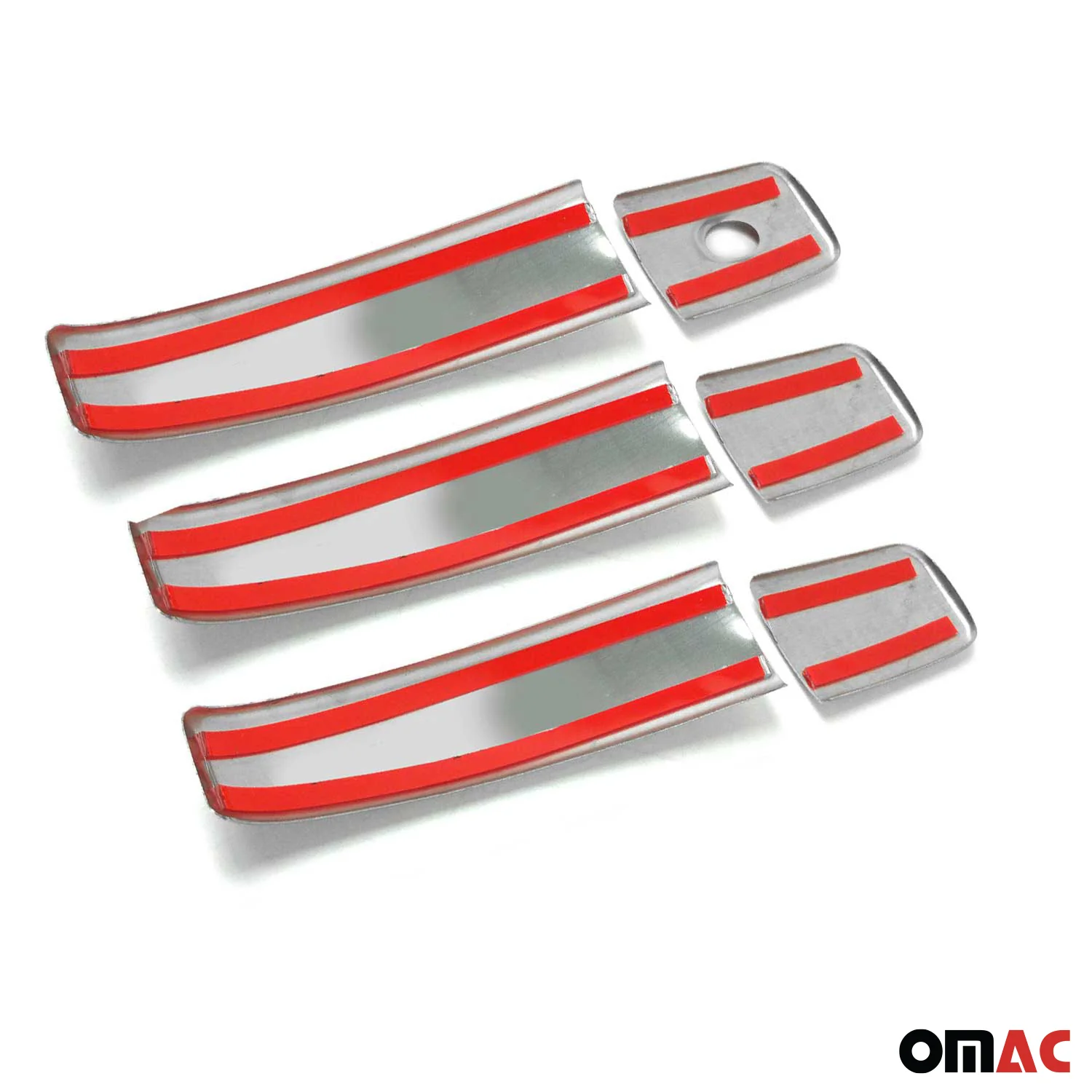 Couverture de poignée de porte pour Renault Trafic 2001-2014 en Acier chromé - Image 5