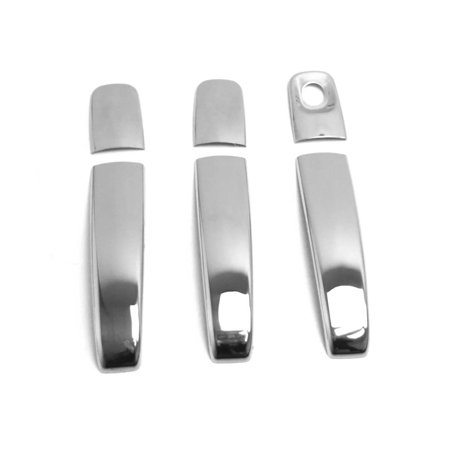 Couverture de poignée de porte pour Renault Trafic 2001-2014 en Acier chromé - Image 6