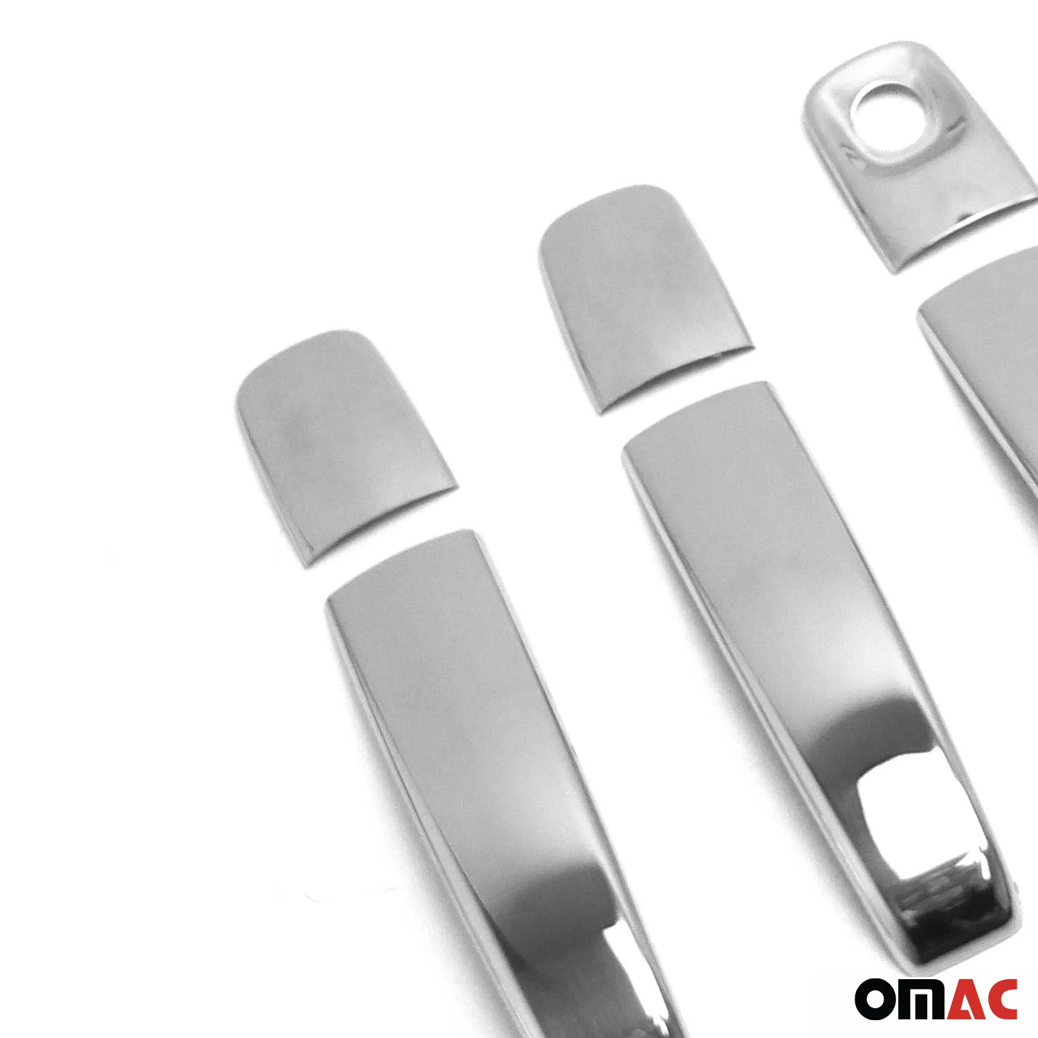 Couverture de poignée de porte pour Renault Trafic 2001-2014 en Acier chromé - Image 8