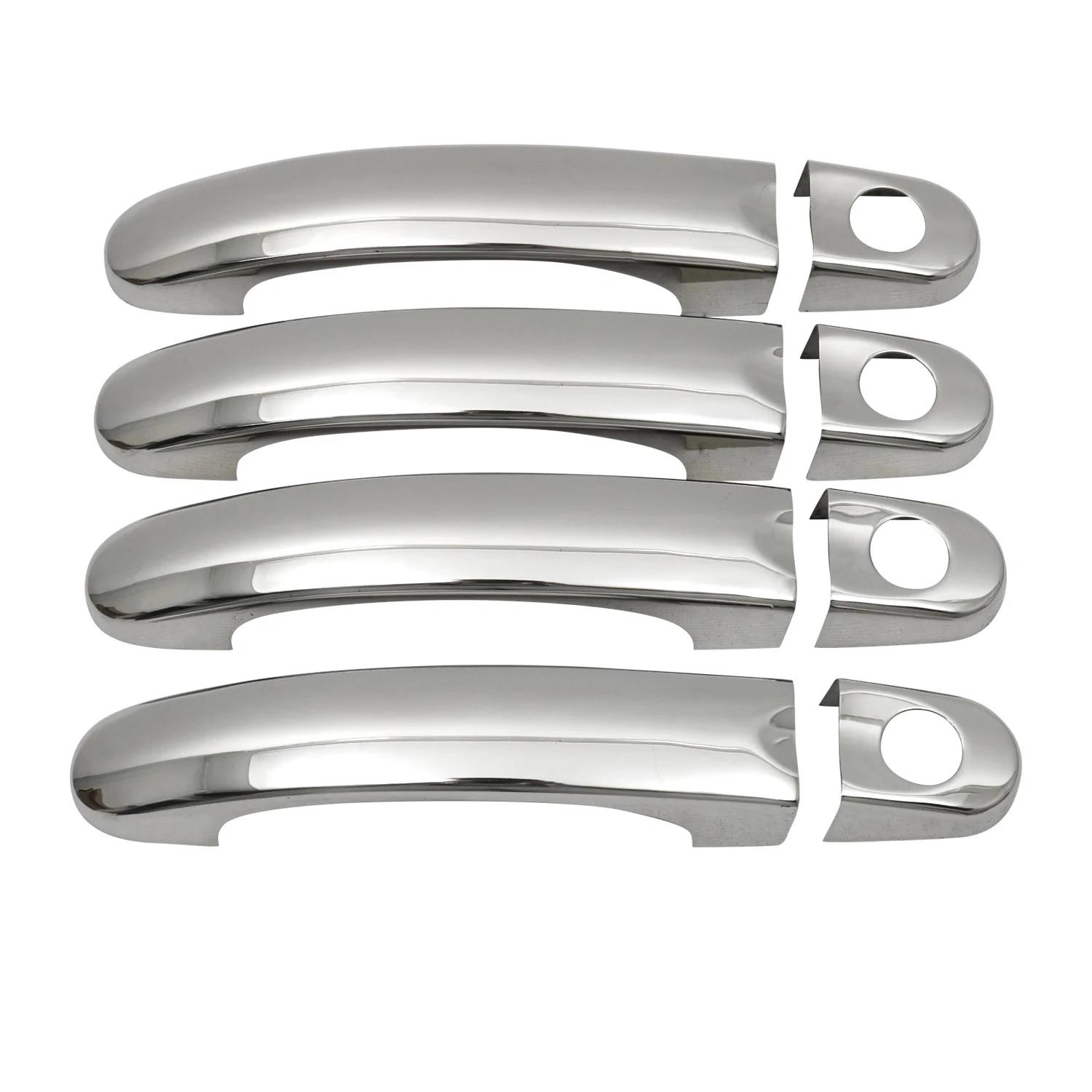 Couverture poignée de porte pour VW Multivan T5 2003-2015 4 Portes Acier 8Pcs - Image 5