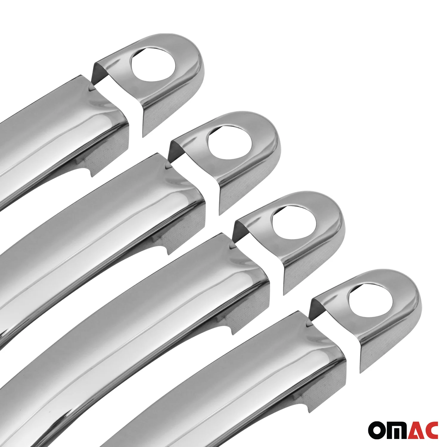 Couverture poignée de porte pour VW Multivan T5 2003-2015 4 Portes Acier 8Pcs - Image 7