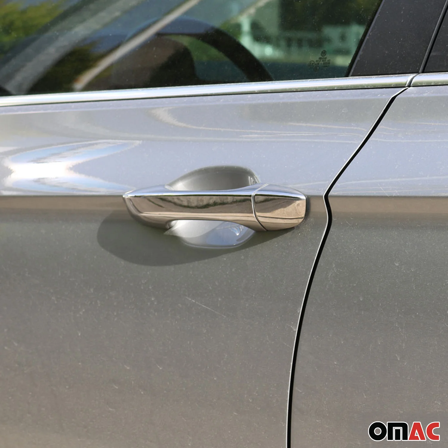 Couverture poignée de porte pour VW Tiguan mk2 2016-26 4Portes Acier Argent 8Pcs - Image 7
