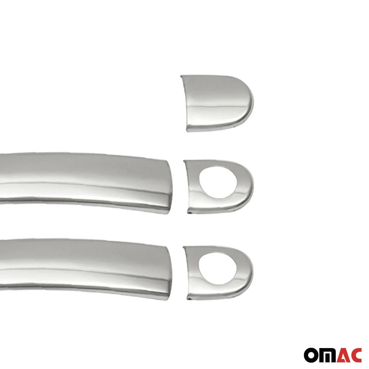 Couverture Poignée de porte pour VW Up 2011-2023 2 Portes Acier inox 5Pcs - Image 5