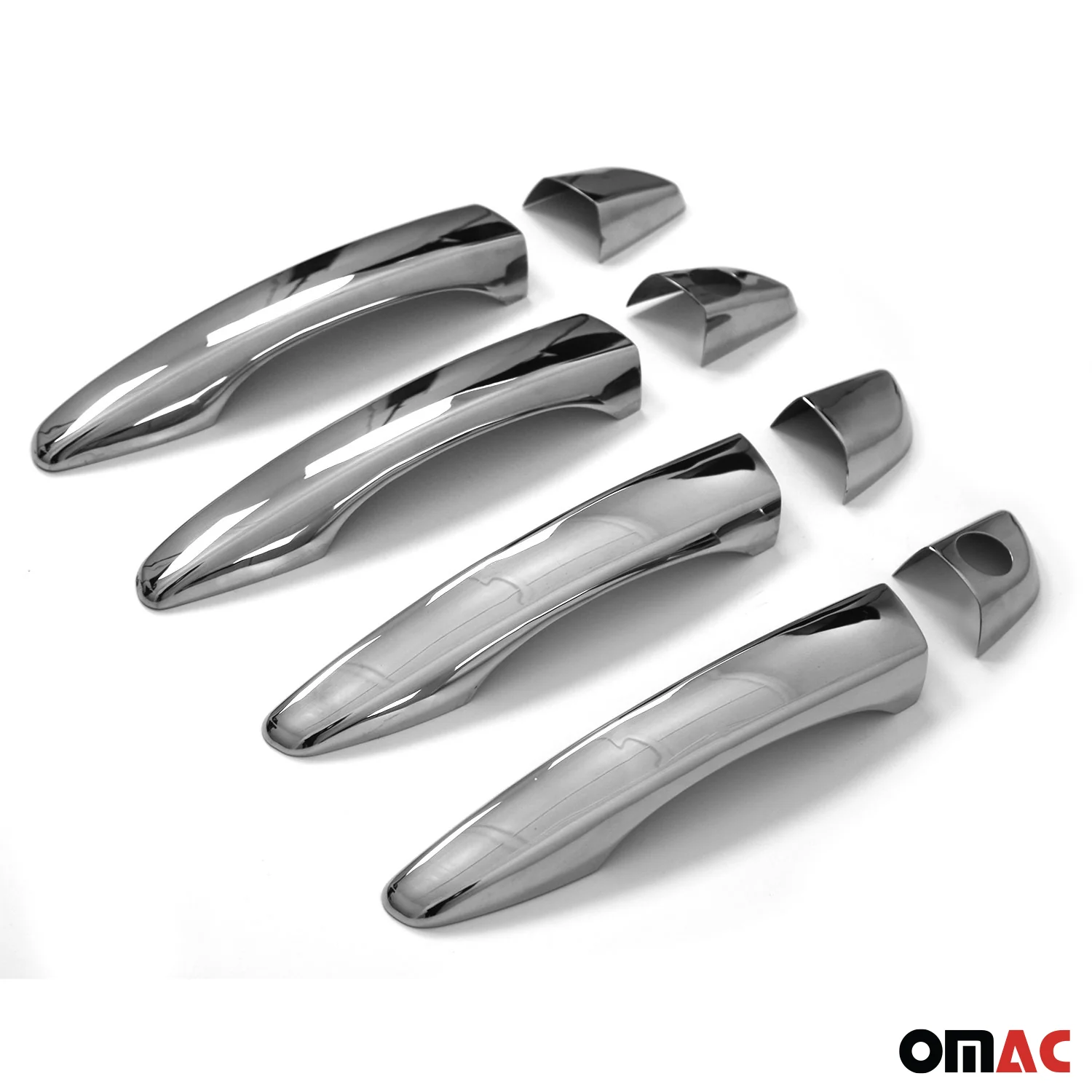 Couverture de poignée porte pour Citroen C3 / C3 Aircross 2016-2024 H2 Chromé - Image 8
