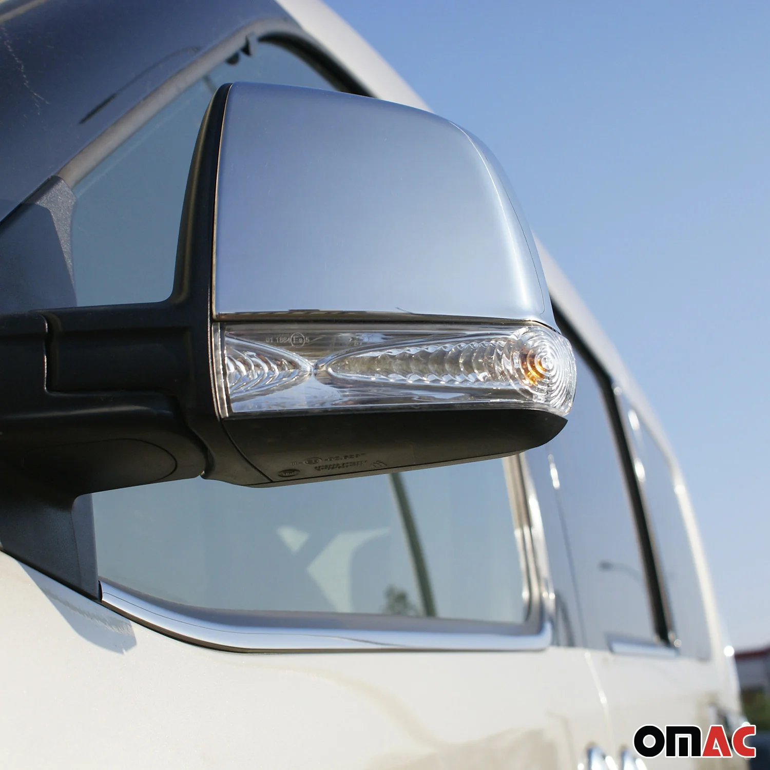 Coques de Rétroviseurs pour FIAT Doblò II 2010-2022 en ABS Argent - Image 3