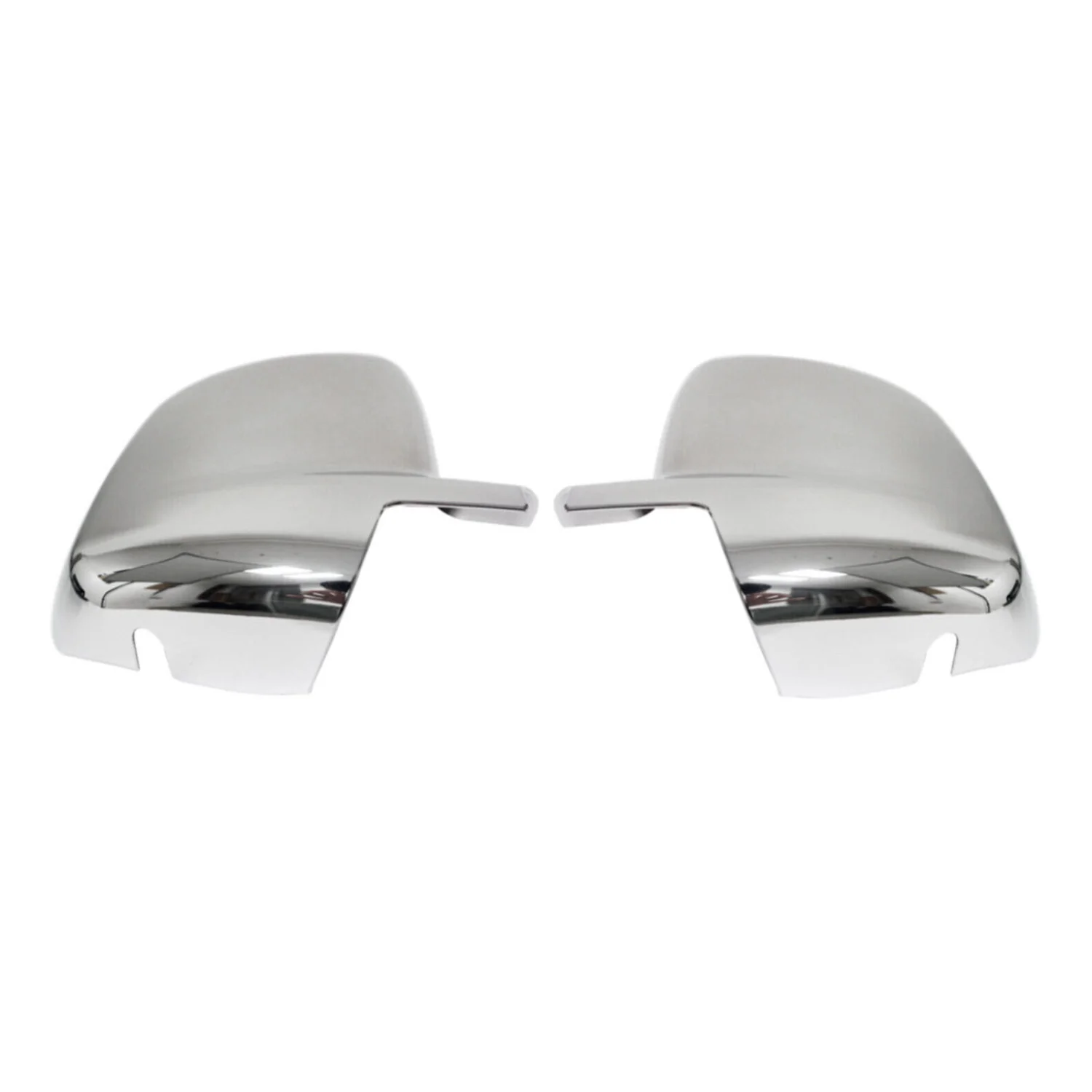 Coques de Rétroviseurs pour Fiat Fiorino 2008-2021 en Acier Chromé Argent - Image 6