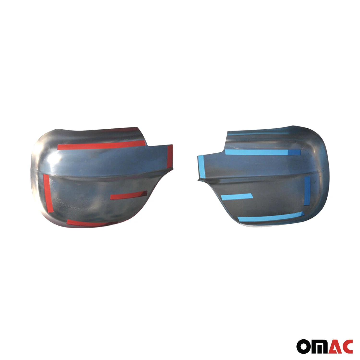 Coques de Rétroviseurs pour Mercedes Vito VW639 2003-2010 en Acier Chromé Argent - Image 5