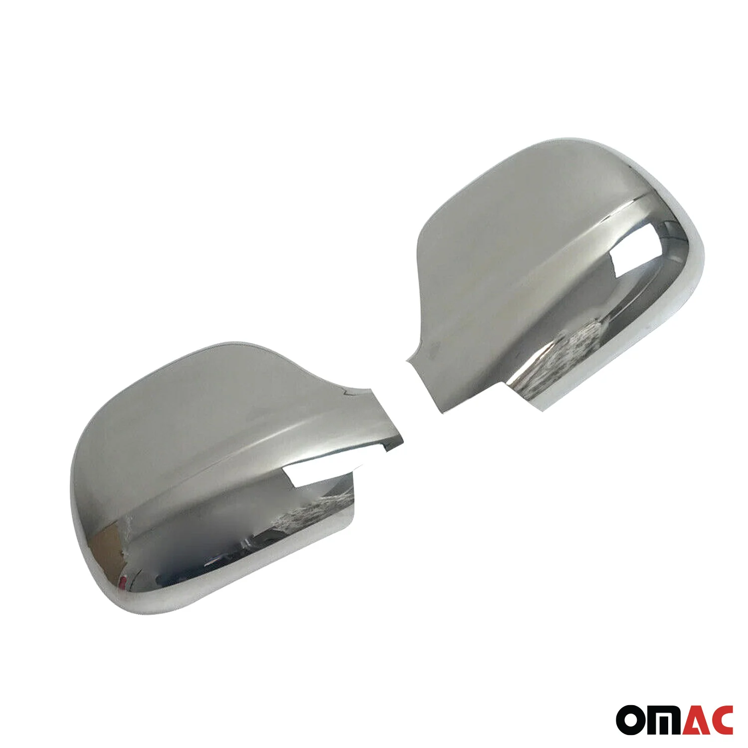Coques de Rétroviseurs pour Mercedes Vito VW639 2003-2010 en Acier Chromé Argent - Image 7