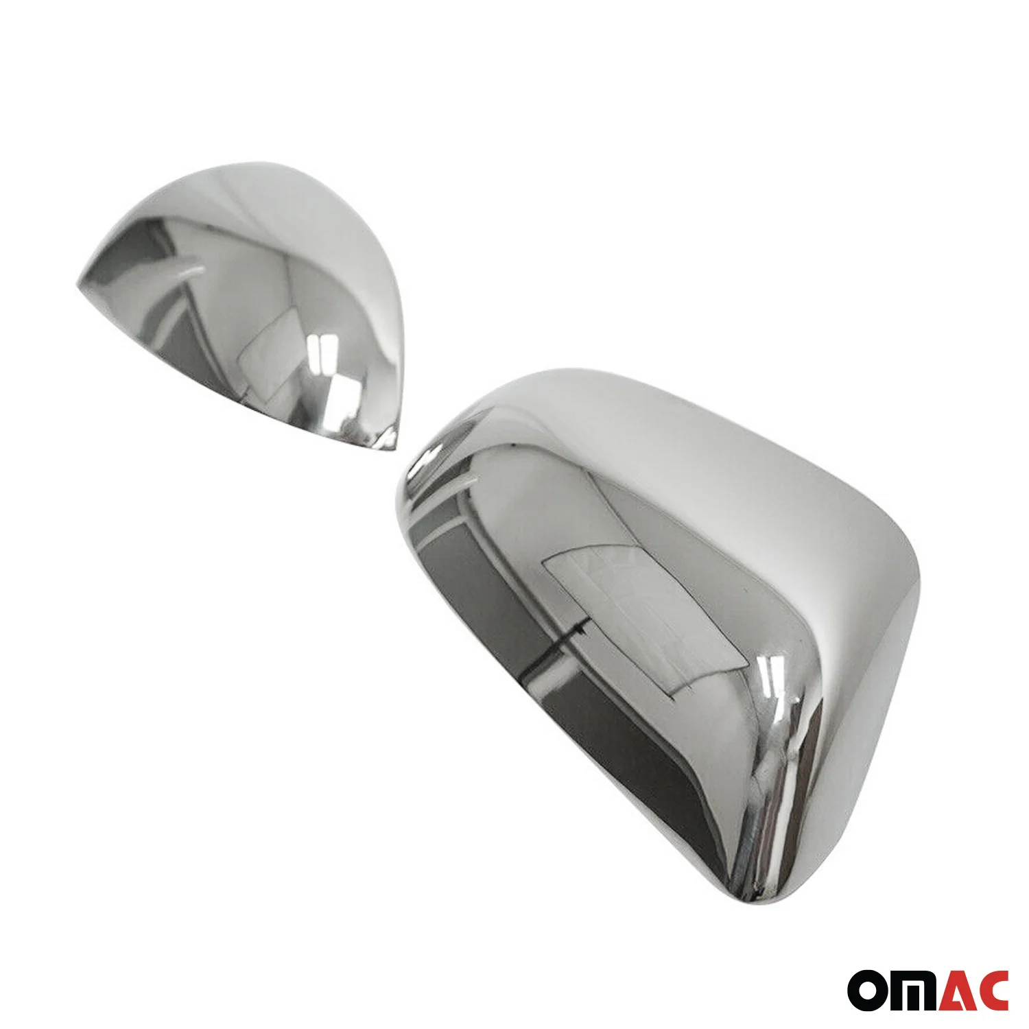 Coques de Rétroviseurs pour Skoda Octavia II 2009-2013 en Acier Chromé Argent - Image 7