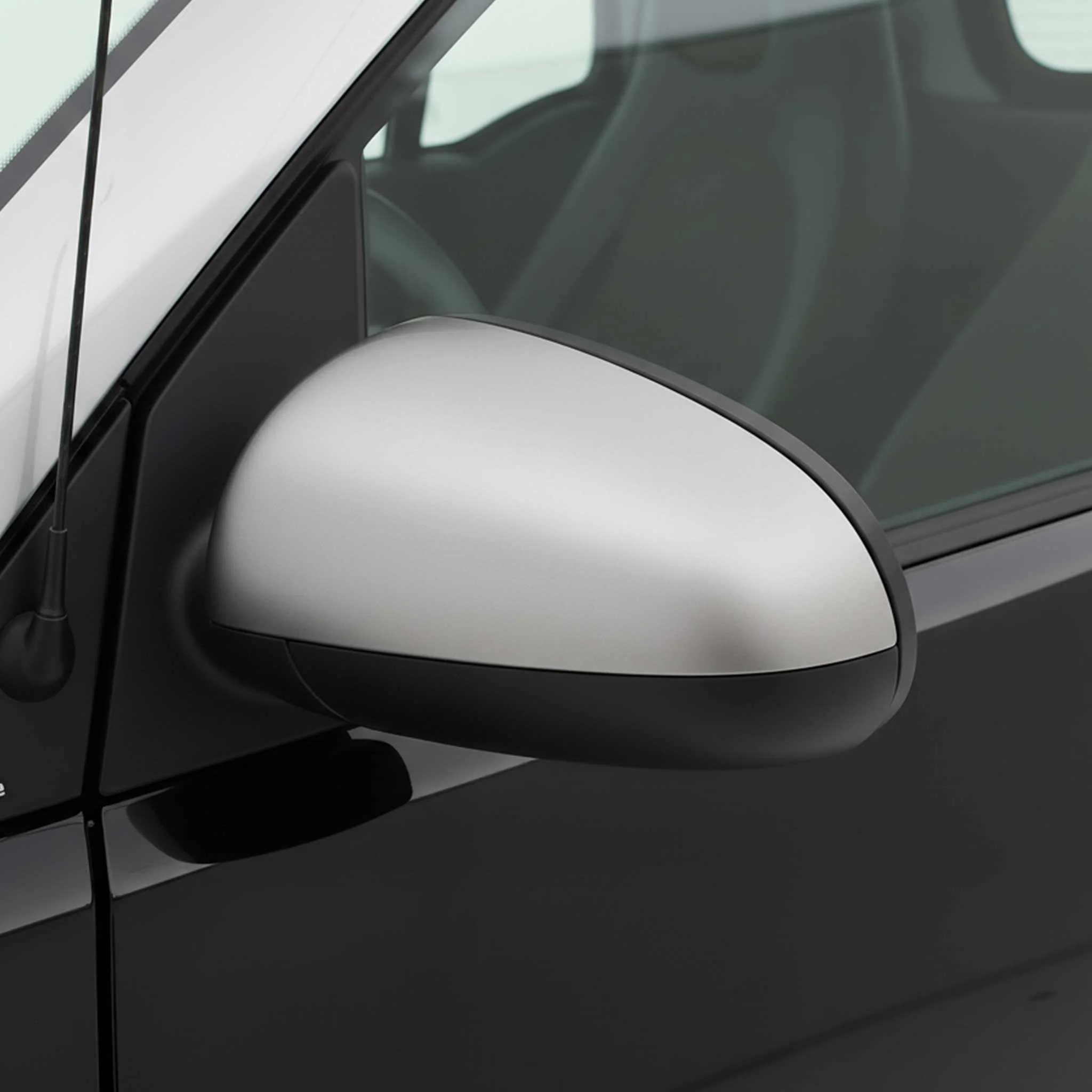 Coques de Rétroviseurs pour Smart Fortwo 451 2007-2015 en Acier Chromé Argent - Image 2