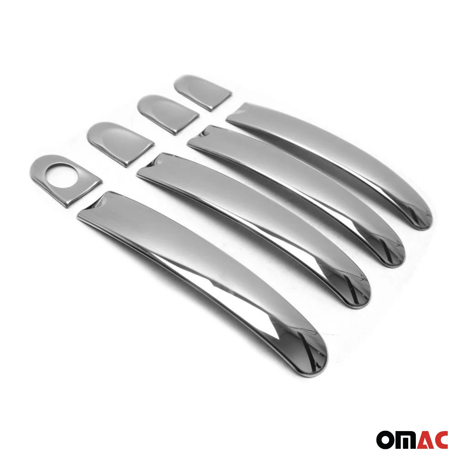 Couverture de poignée de porte pour VW Caddy 2003-2015 en Acier Inoxydable 8Pcs - Image 6