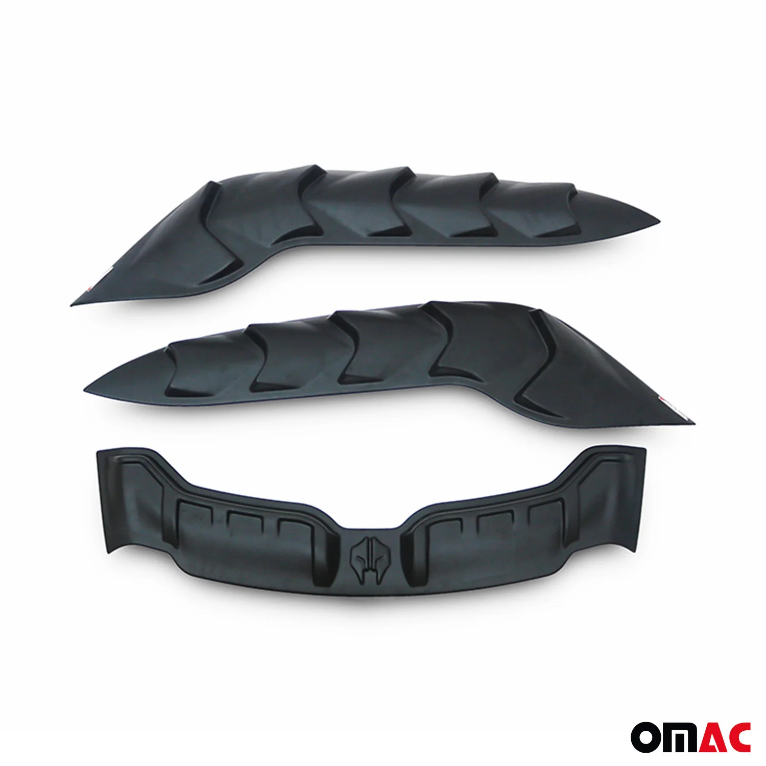 Déflecteur de Capot pour Toyota Hilux VIII 2021-2026 Facelift ABS Noir 3 Pcs - Image 6