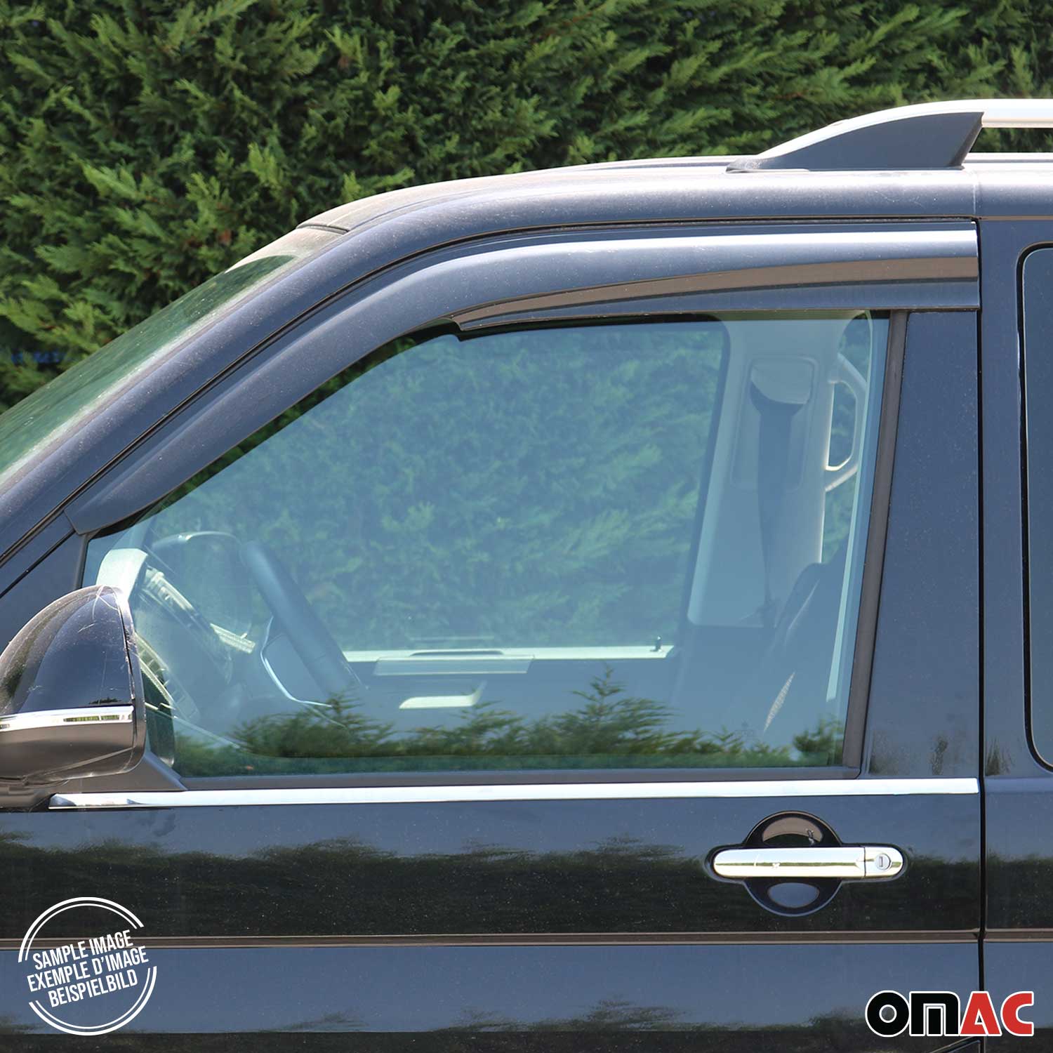 Déflecteurs De Vent Pluie D'air pour Hyundai H-350 2014-2023 Acrylique 2 Pcs - Image 8