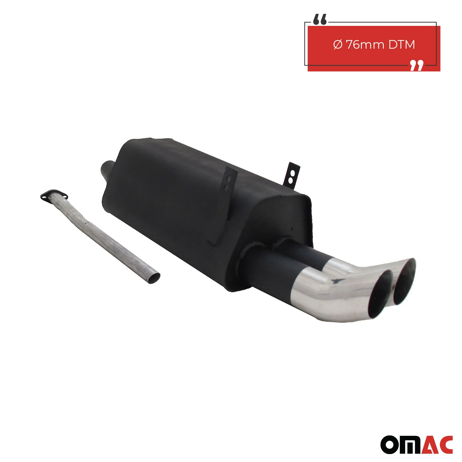 Échappement arrière sport Novus pour BMW series 3 E36 320 323 2x76mm avec ABE - Image 2