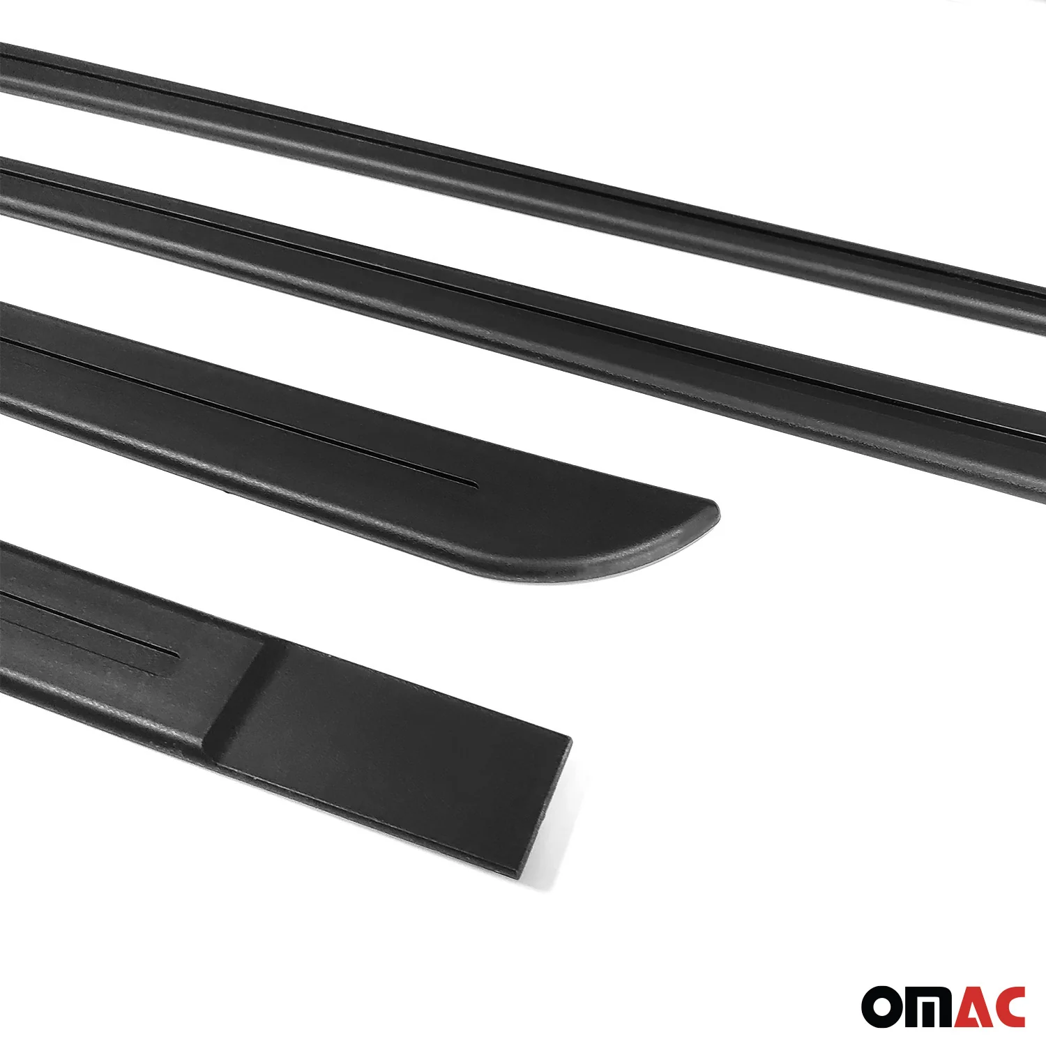 Garniture baguette de porte latérale pour Opel Frontera 2024-2026 Noir 4Pcs - Image 12