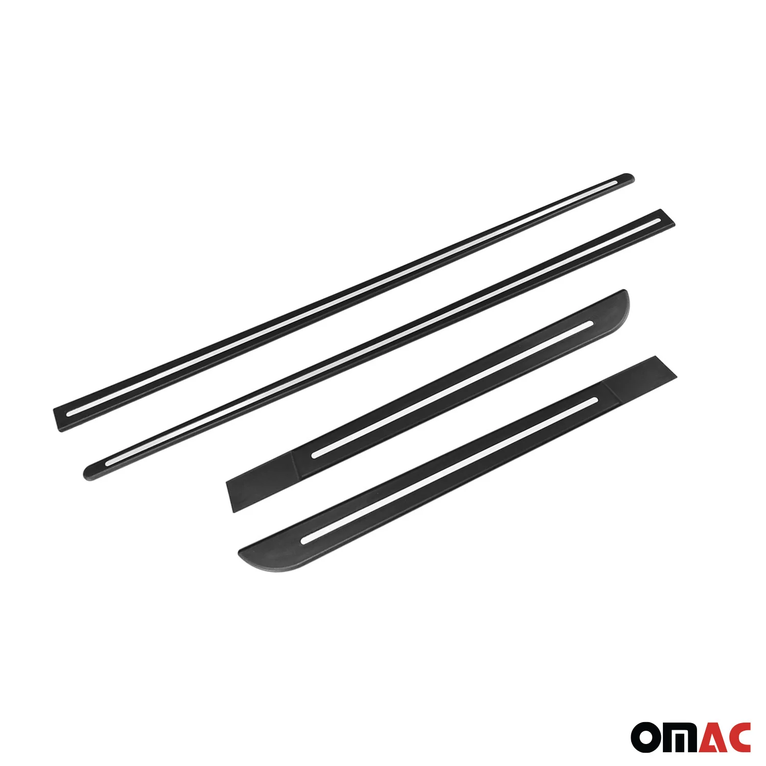 Garniture baguette de porte latérale pour Skoda Karoq 2017-2026 Noir Chromé 4Pcs - Image 11