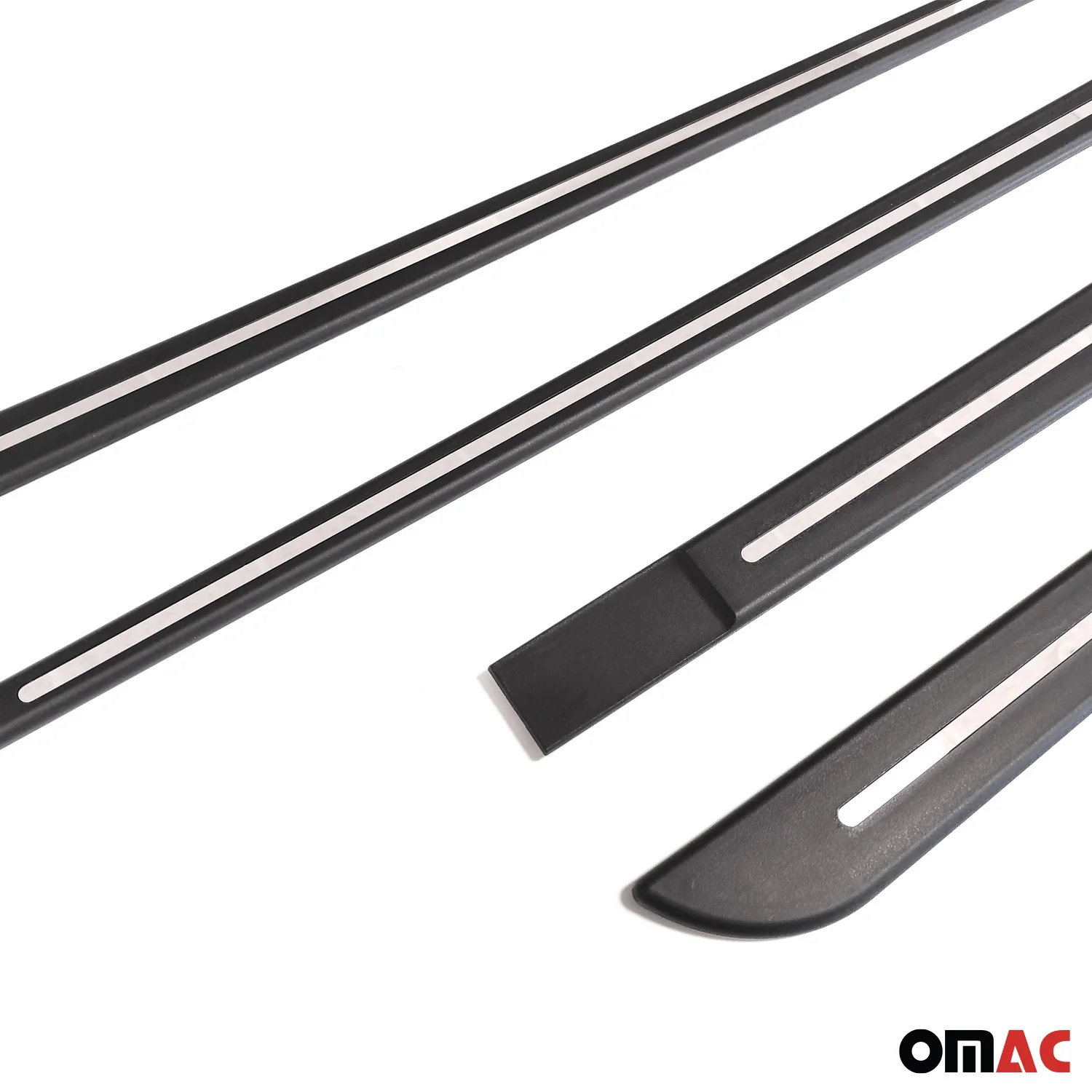 Garniture baguette de porte latérale pour Skoda Karoq 2017-2026 Noir Chromé 4Pcs - Image 12