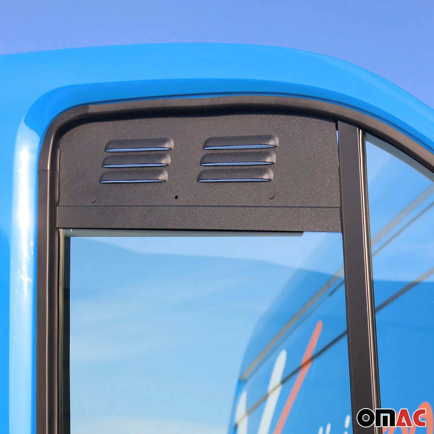 Garniture de Fenêtre pour Ford Transit 4éme Gen 2015-2026 Noir 2Pcs - Image 2