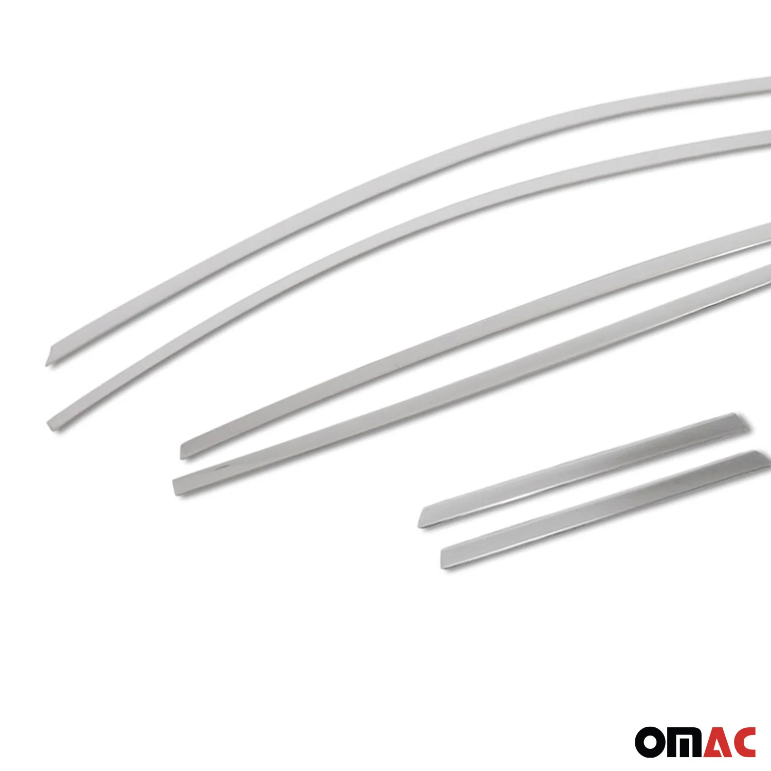 Garniture de Fenêtre pour Hyundai Bayon SUV 2021-2026 Acier Inoxy Brillant 6Pcs - Image 7
