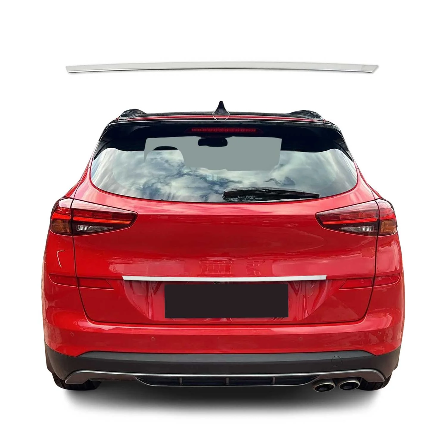 Garniture de Hayon Coffre pour VW T-Roc 2017-2025 en Acier inox
