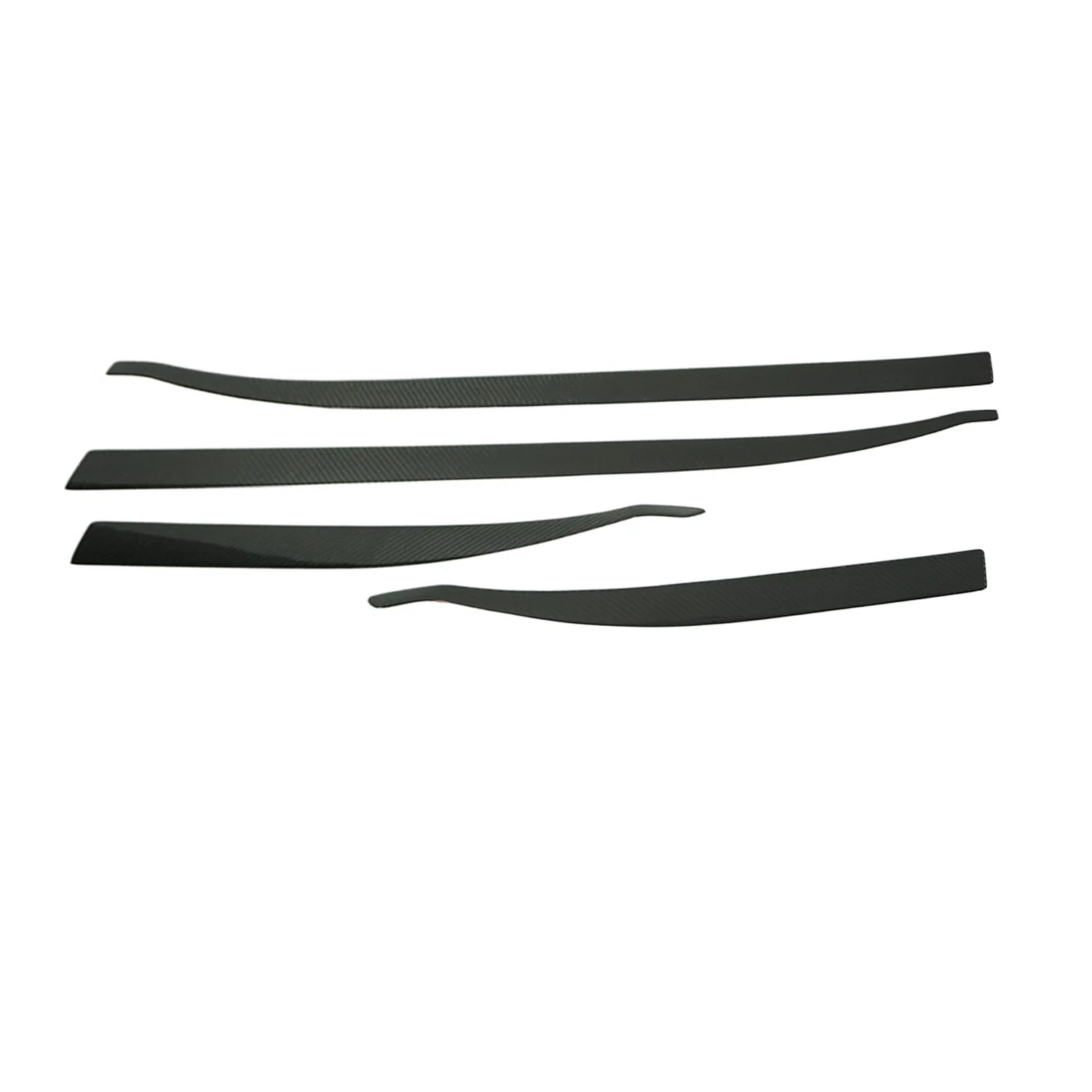 Garniture Baguette de porte latérale pour Jeep Renegade 2014-2024 Carbone Noir - Image 7