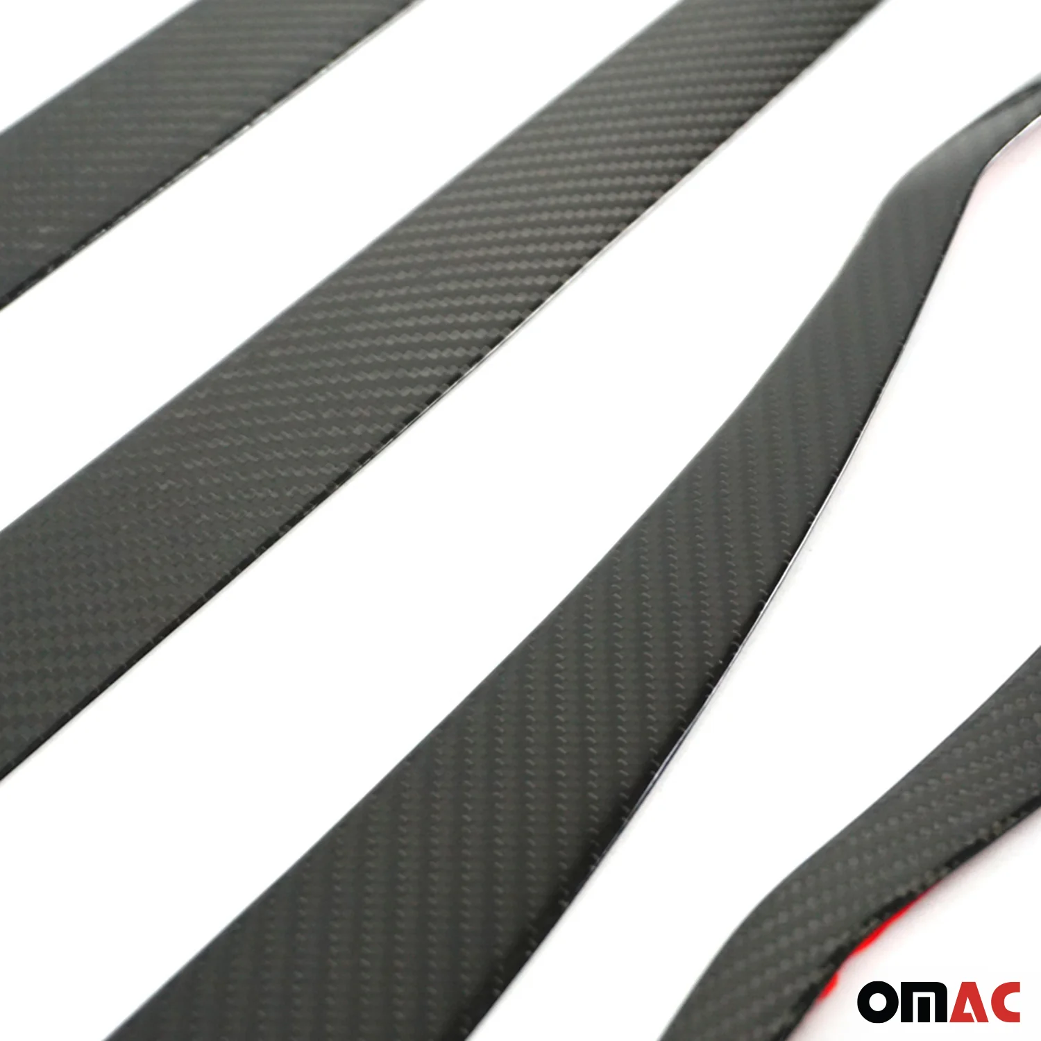 Garniture Baguette de porte latérale pour Jeep Renegade 2014-2024 Carbone Noir - Image 8