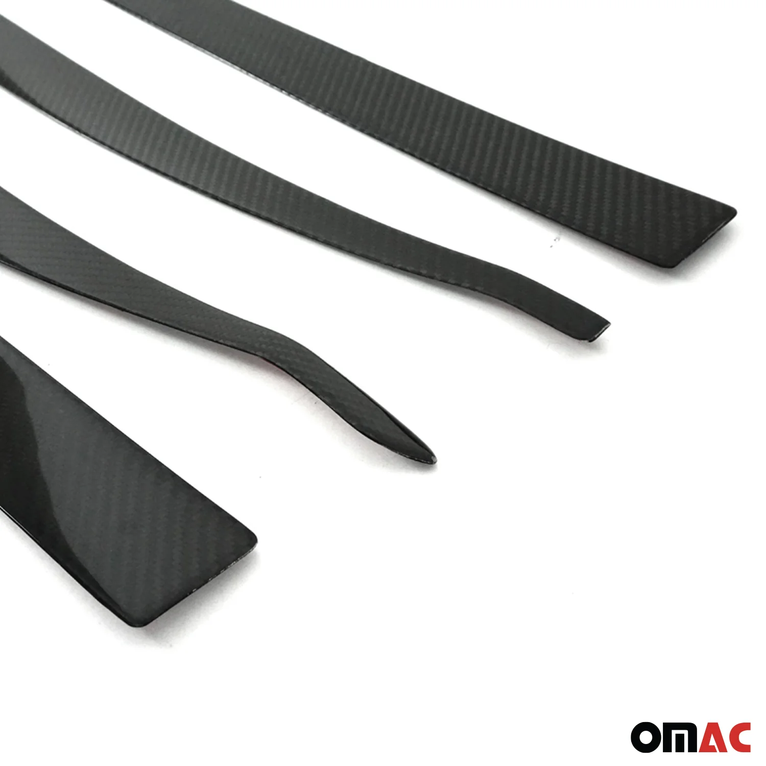 Garniture Baguette de porte latérale pour Jeep Renegade 2014-2024 Carbone Noir - Image 9