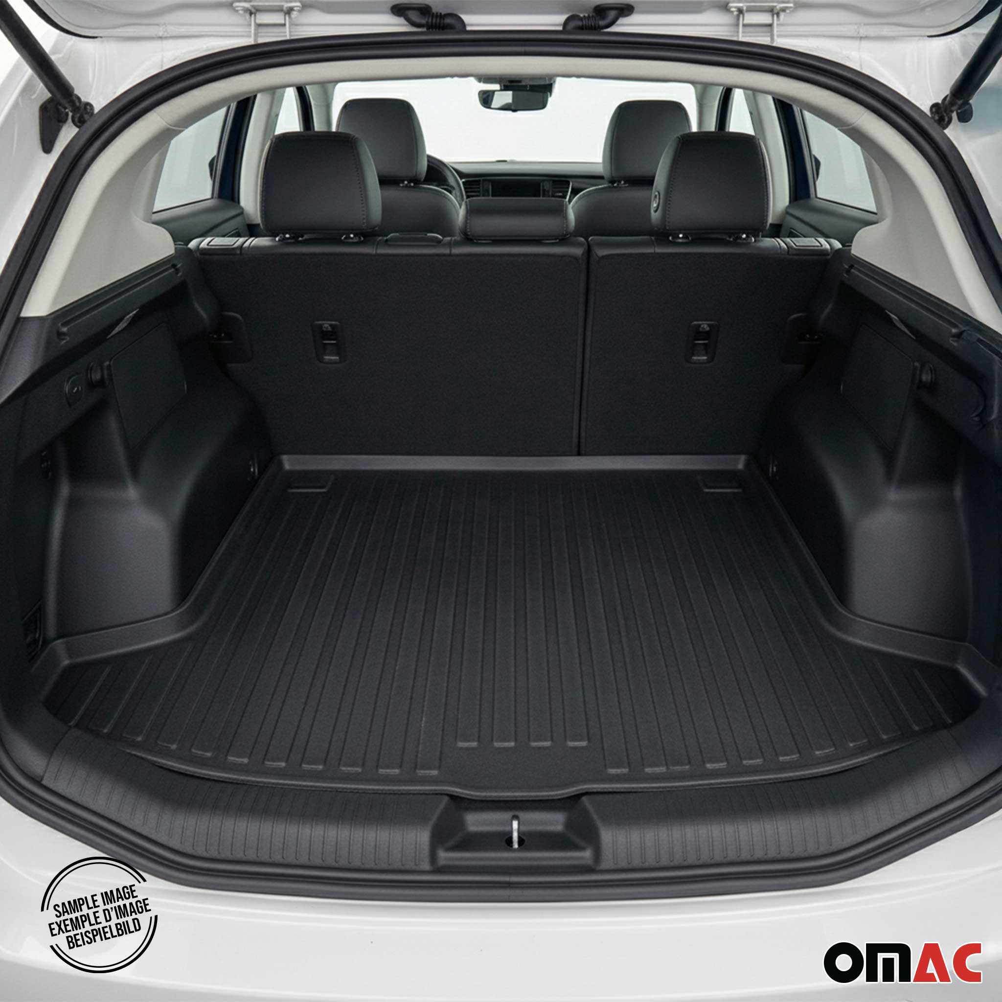 Kit Tapis de sol et coffre pour Honda Jazz 2001-2008 TPE Noir - Image 5