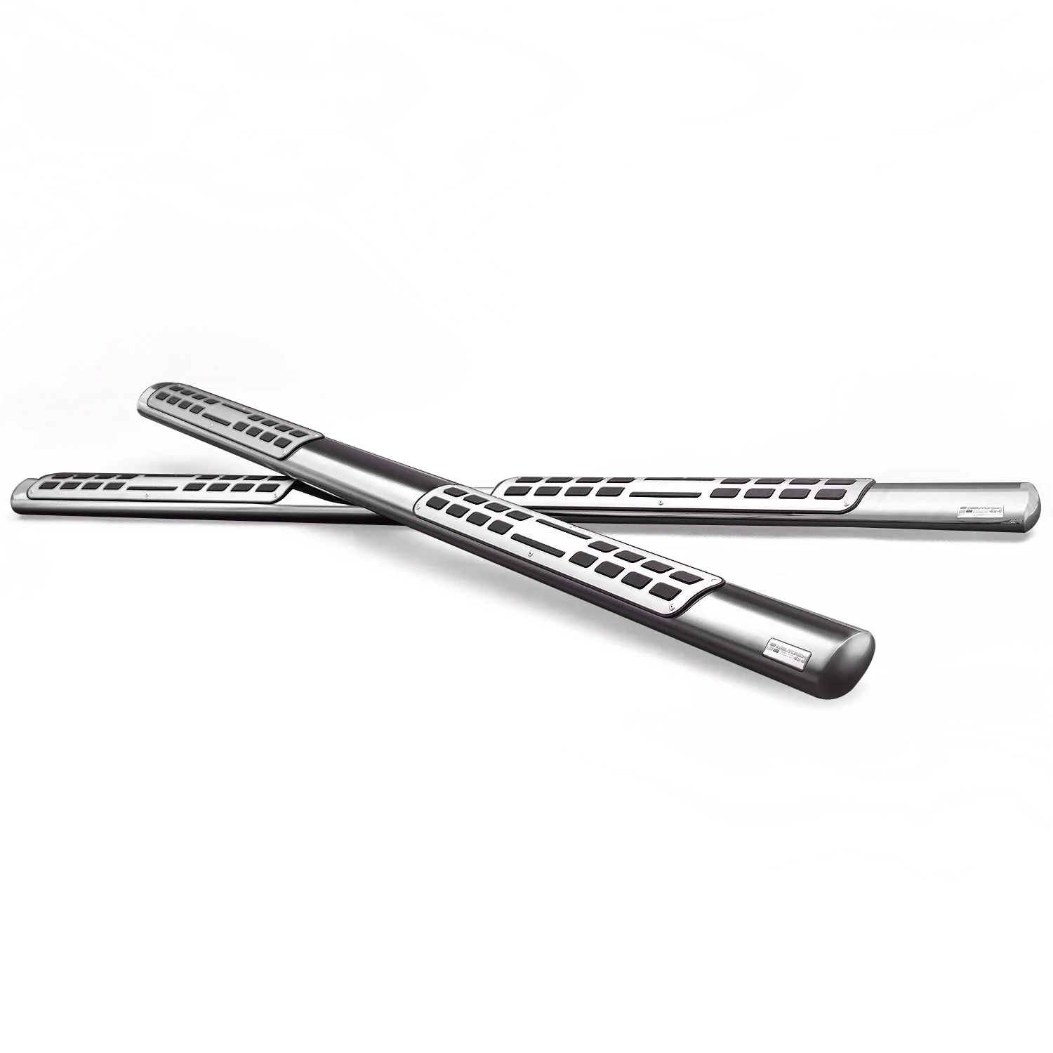 Marchepieds Latéraux pour Kia Sorento 2002-2006 Acier Inoxydable Argent - Image 2