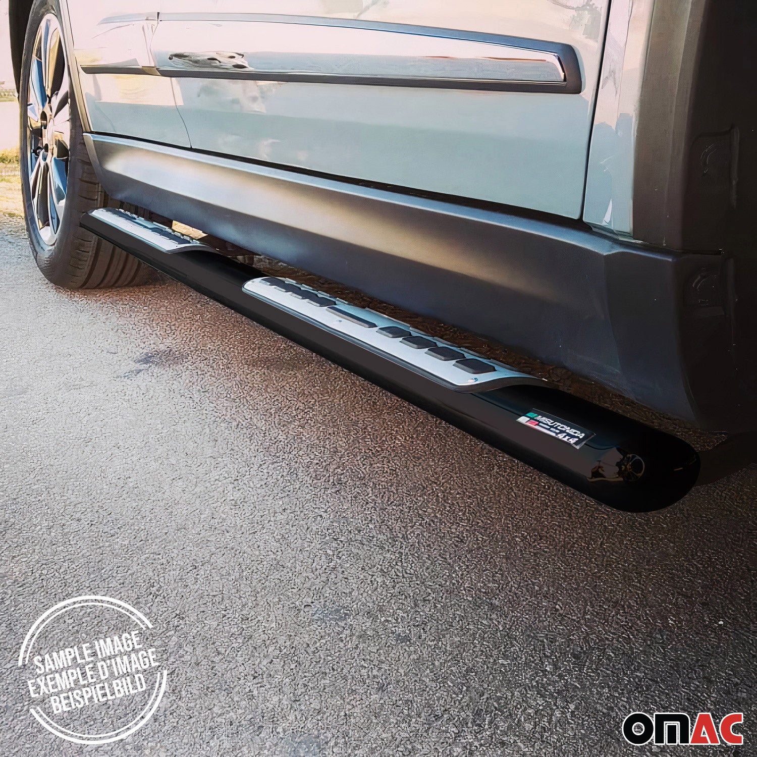 Marchepieds Latéraux pour Nissan Murano 2005-2008 Acier Inoxydable Noir - Image 3