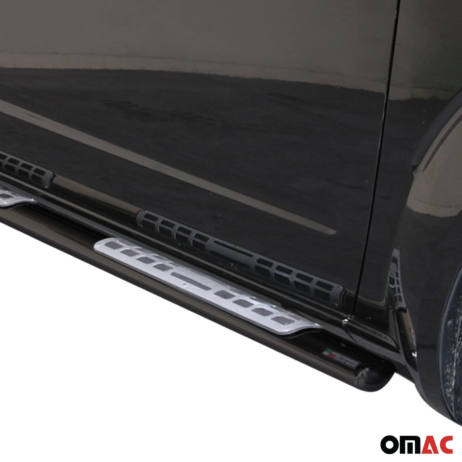 Marchepieds Latéraux pour Nissan Pathfinder 2010-2013 Acier Inoxydable Noir - Image 3