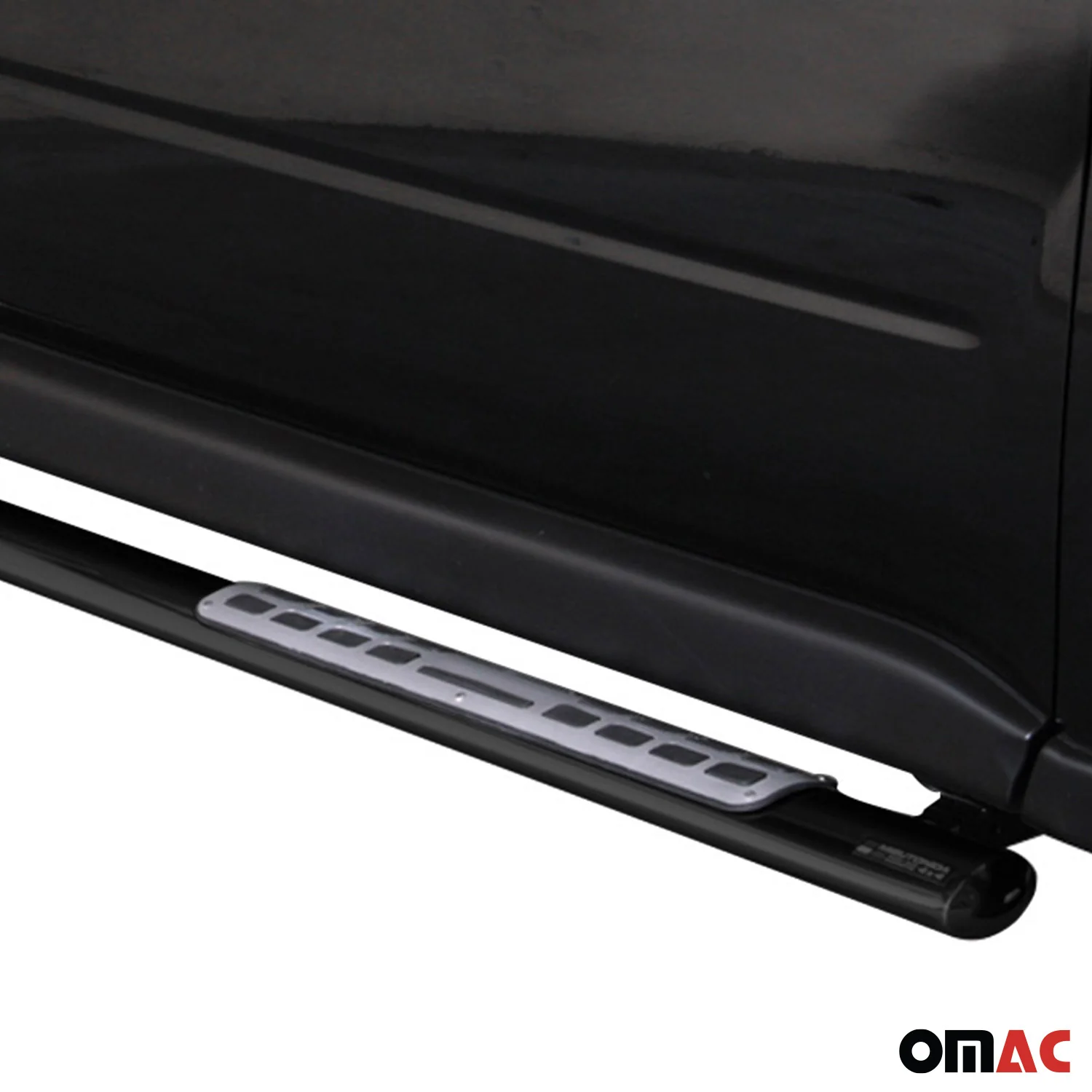 Marchepieds Latéraux pour Nissan X-Trail 2011-2014 Acier Inoxydable Noir - Image 3