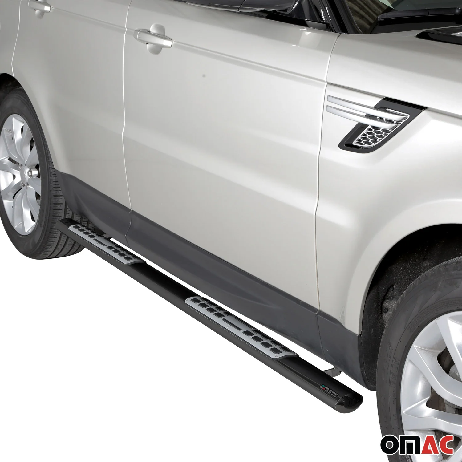 Marchepieds Latéraux pour Range Rover Sport 2014-2017 Acier Inoxydable Noir - Image 2