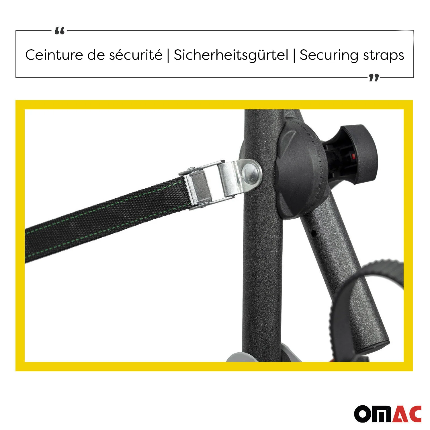 MENABO Porte-vélos sur Hayon pour Peugeot 5008 2009-2016 3 Vélos - Image 6