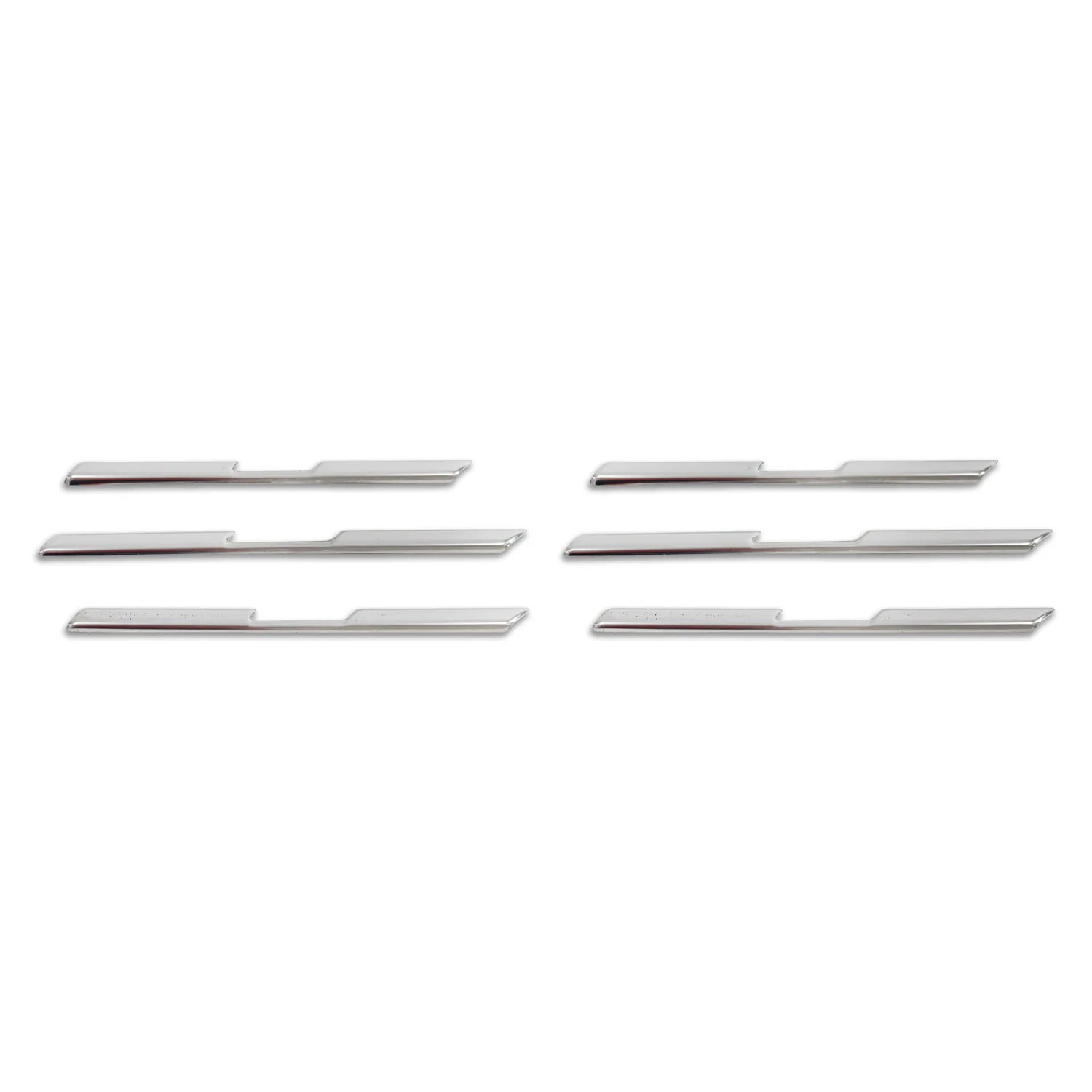 Moulure de calandre avant pour Renault Captur 2019-2026 6Pcs en Acier Silver - Image 6